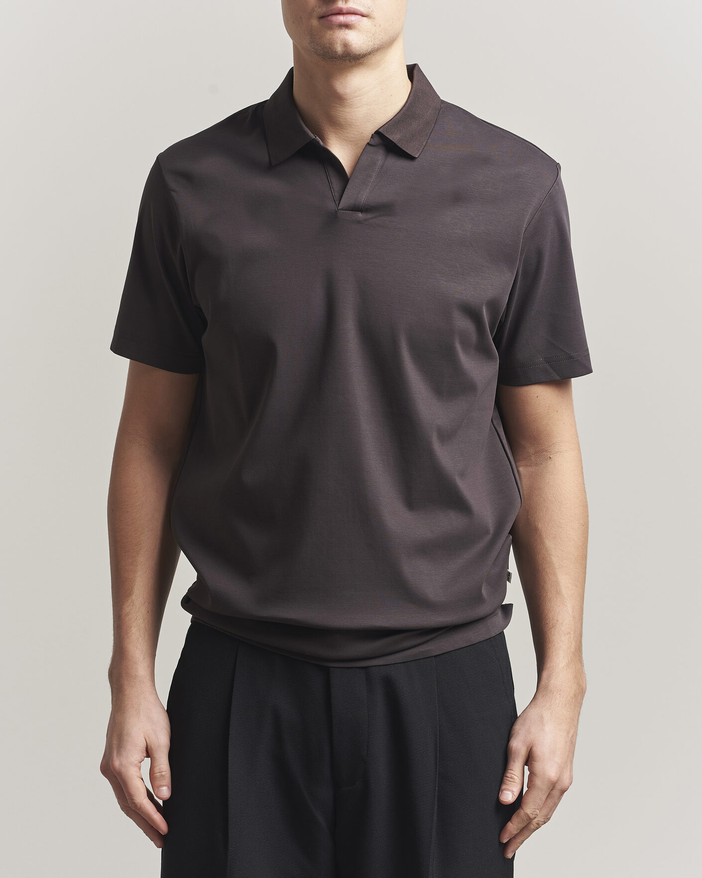 Hombres | Polos | NN07 | Paul Polo Deep Truffle