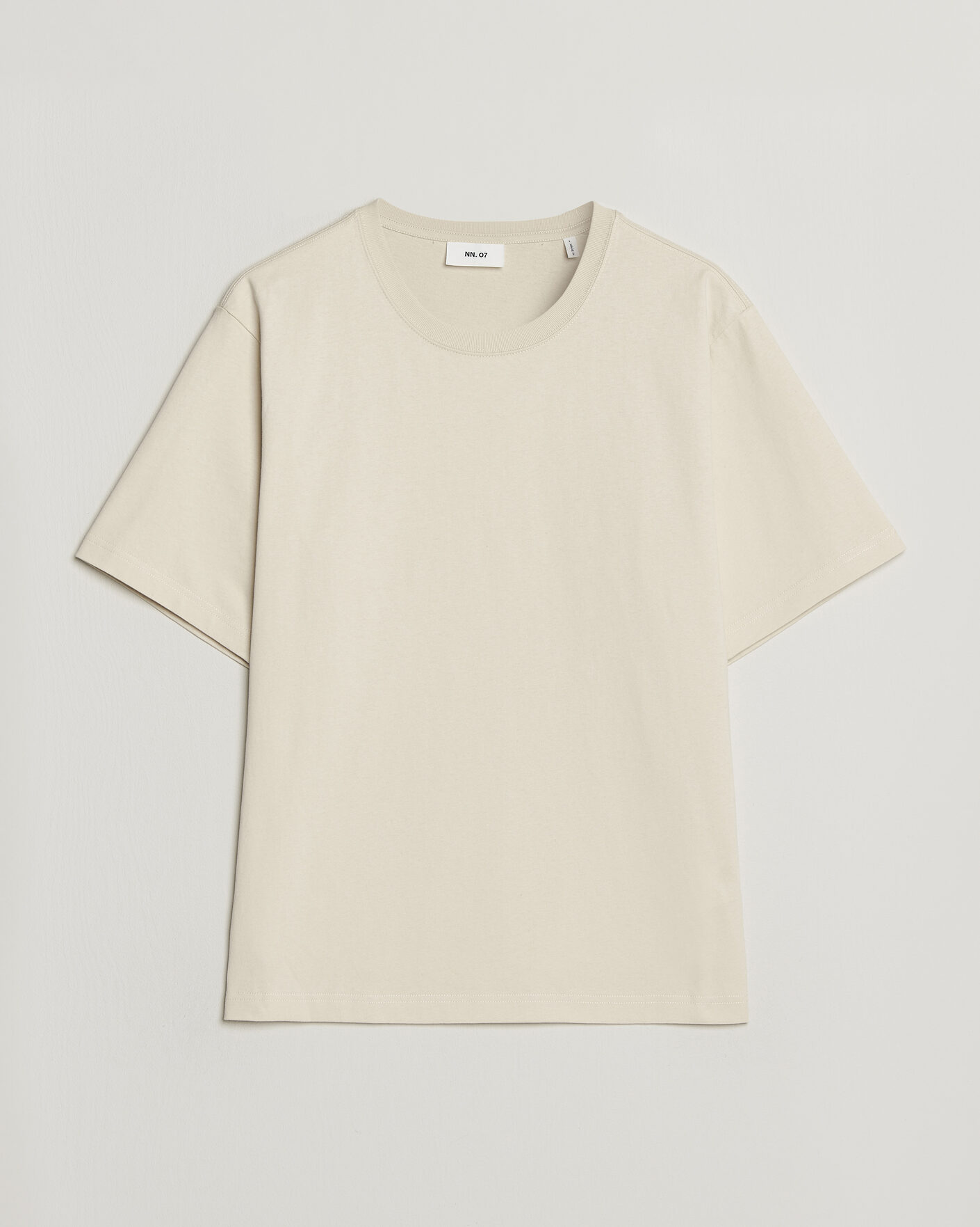 Hombres | Camisetas | NN07 | Jett Washed Printed Crew Neck T-Shirt Ivory