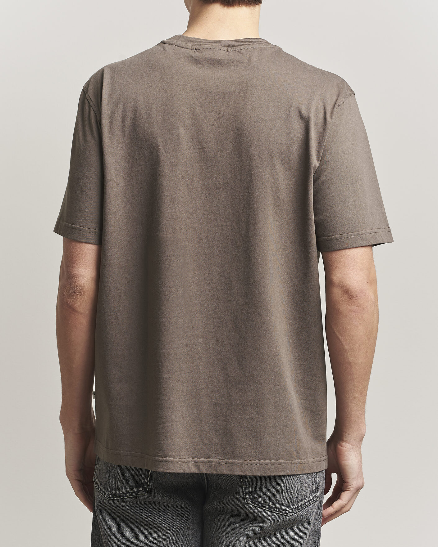 Hombres | Camisetas | NN07 | Adam Pima Crew Neck T-Shirt Mable Husk