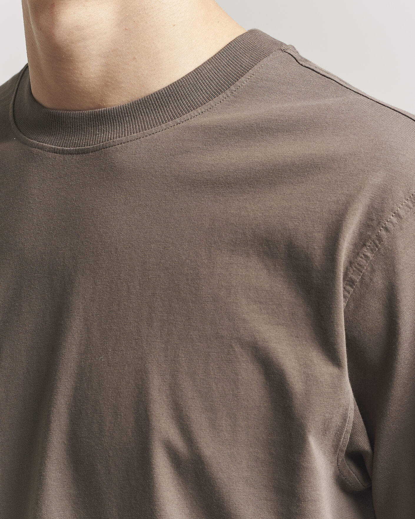 Hombres | Camisetas | NN07 | Adam Pima Crew Neck T-Shirt Mable Husk