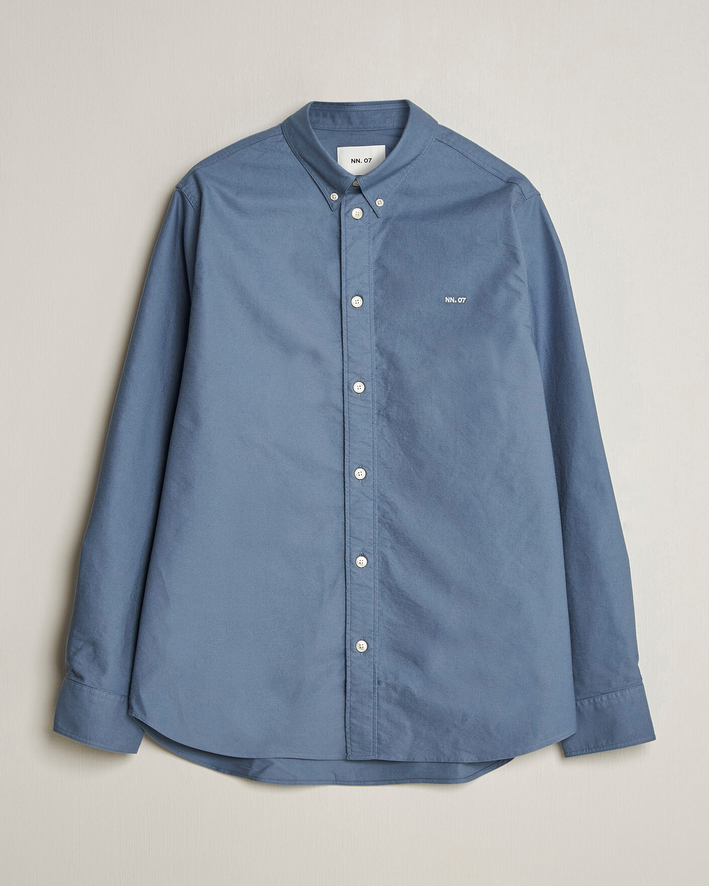 Hombres | Camisas | NN07 | Colby Oxford Shirt Stone Blue
