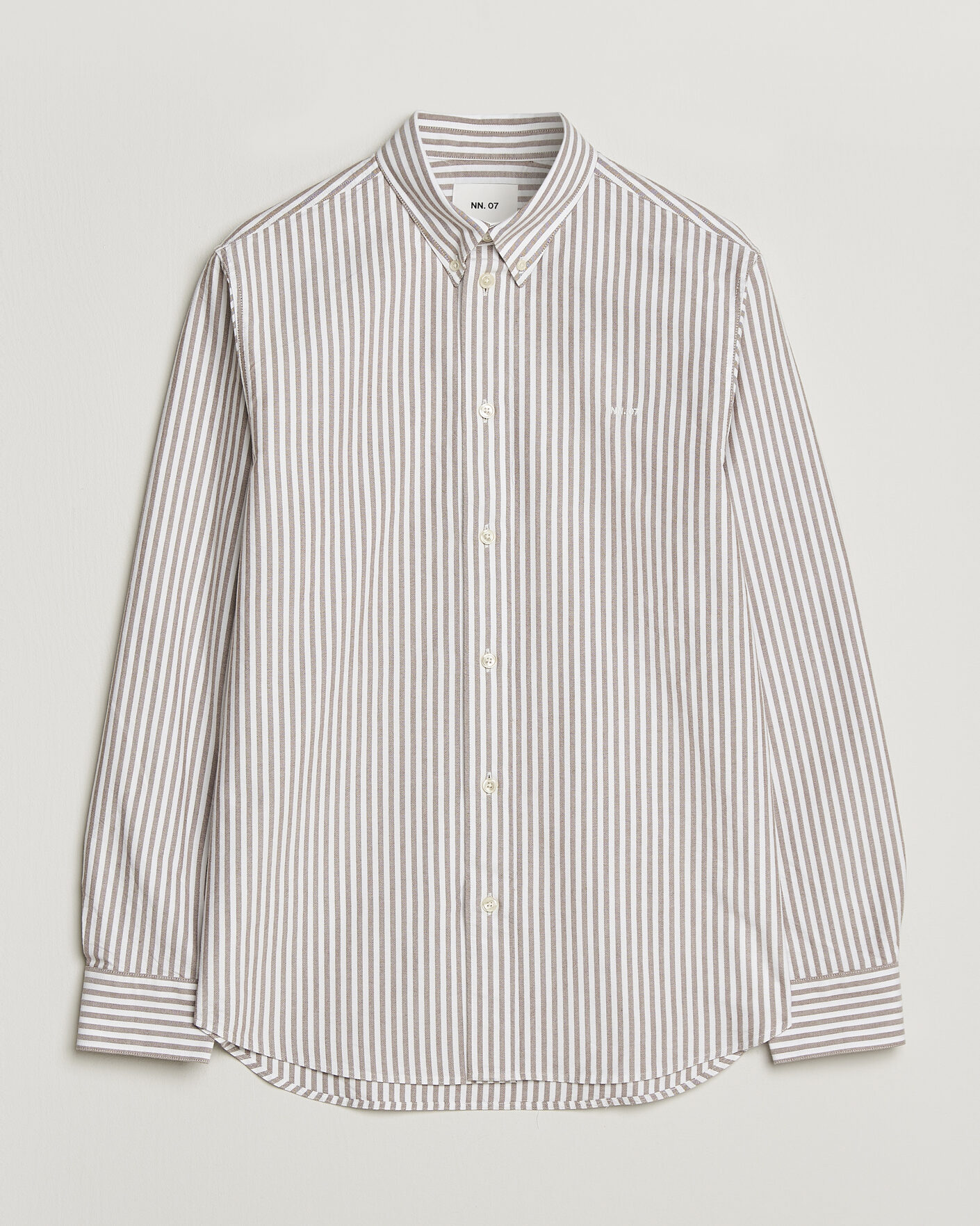 Hombres | Camisas | NN07 | Colby Oxford Shirt Terracotta/White