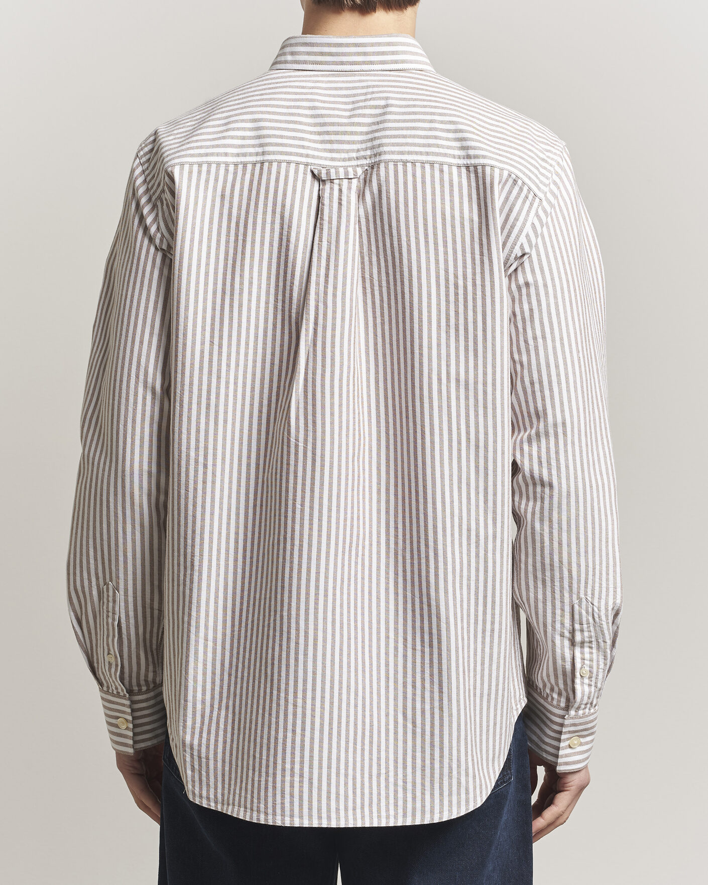 Hombres | Camisas | NN07 | Colby Oxford Shirt Terracotta/White