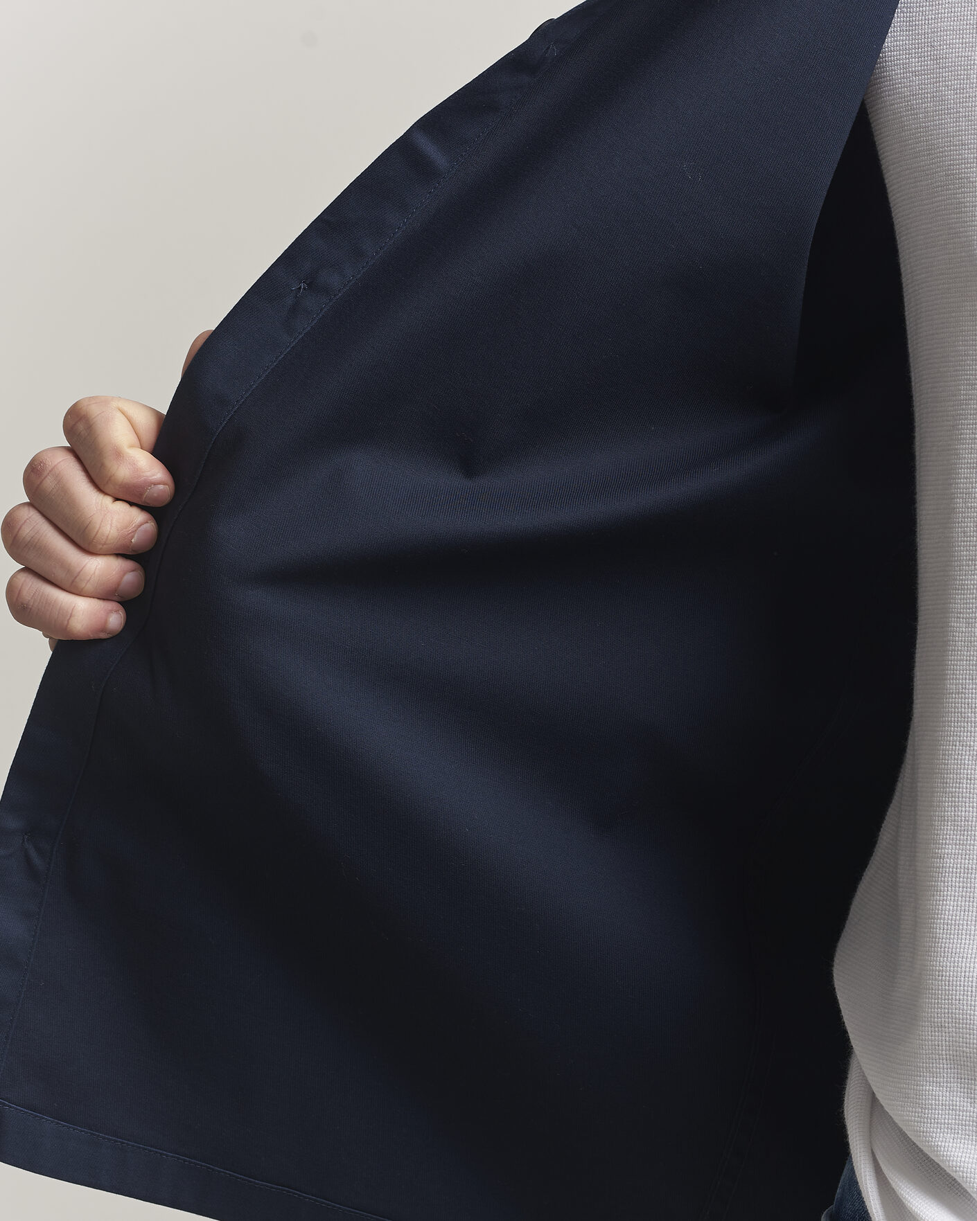 Hombres | Camisas | NN07 | Freddy Cotton Overshirt Navy Blue