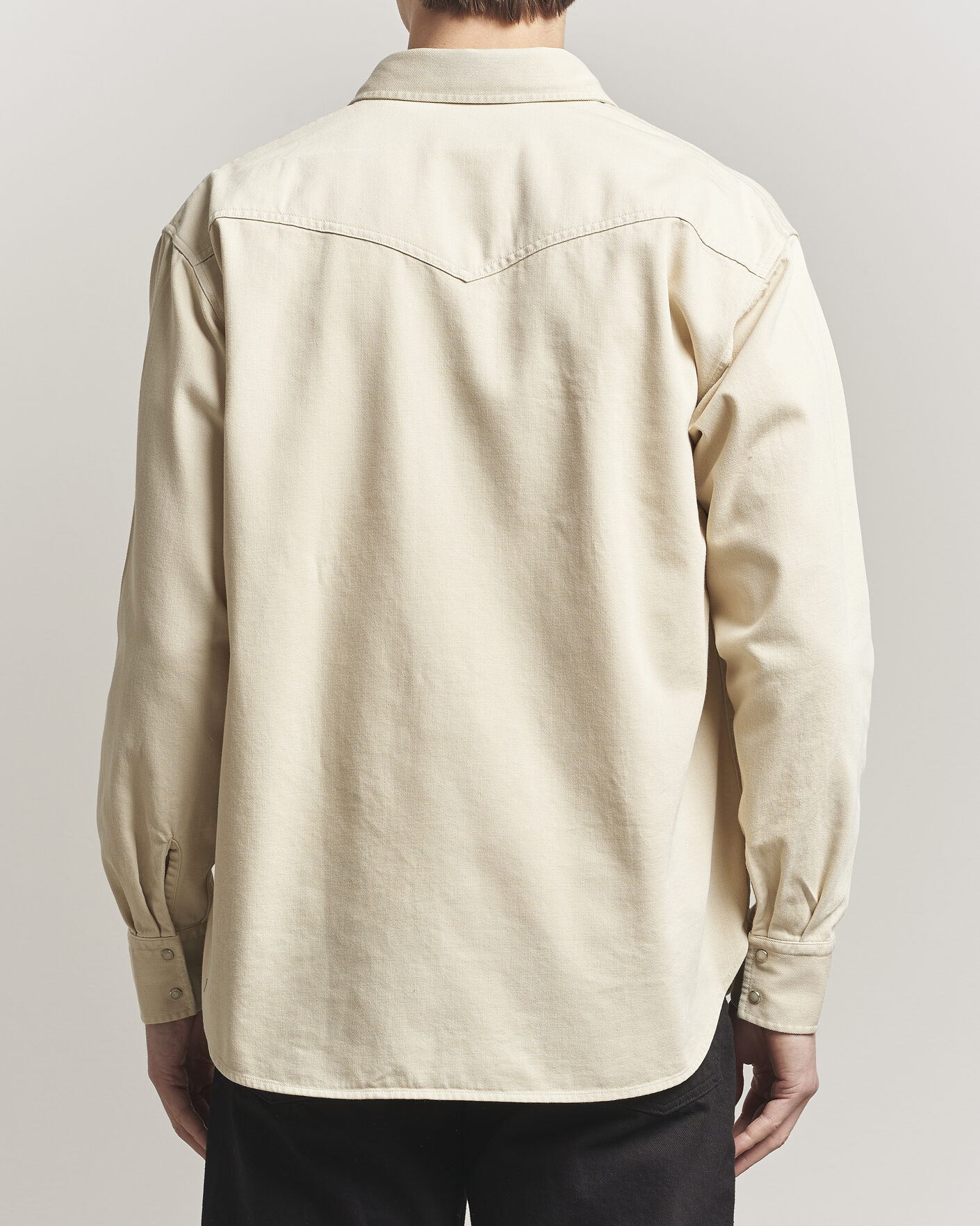 Hombres | Camisas | NN07 | Ricky Western Denim Shirt Ivory