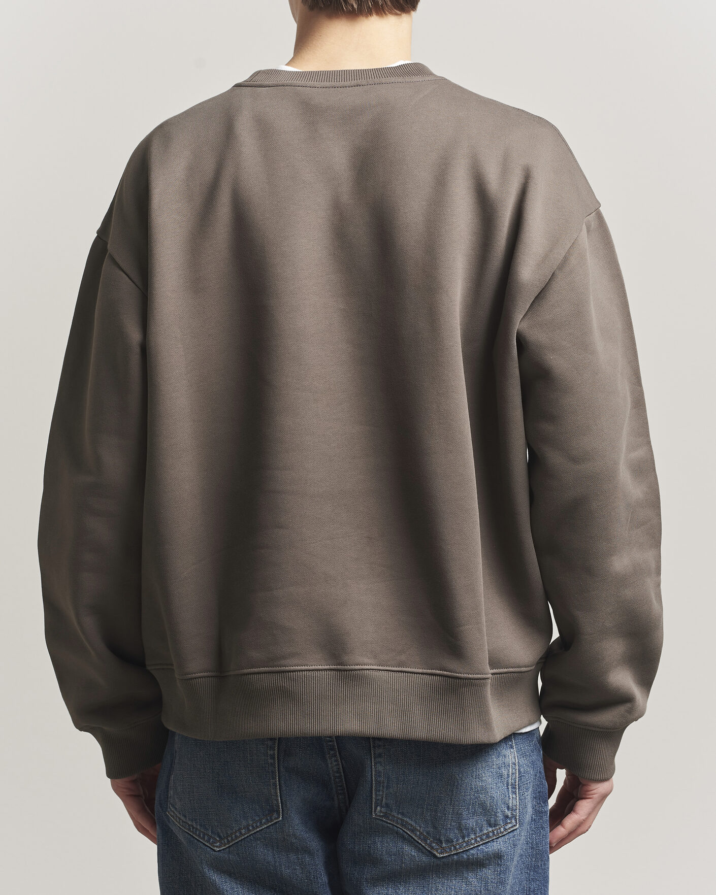 Hombres | Jerséis y prendas de punto | NN07 | David Crew Neck Sweatshirt Mable Husk