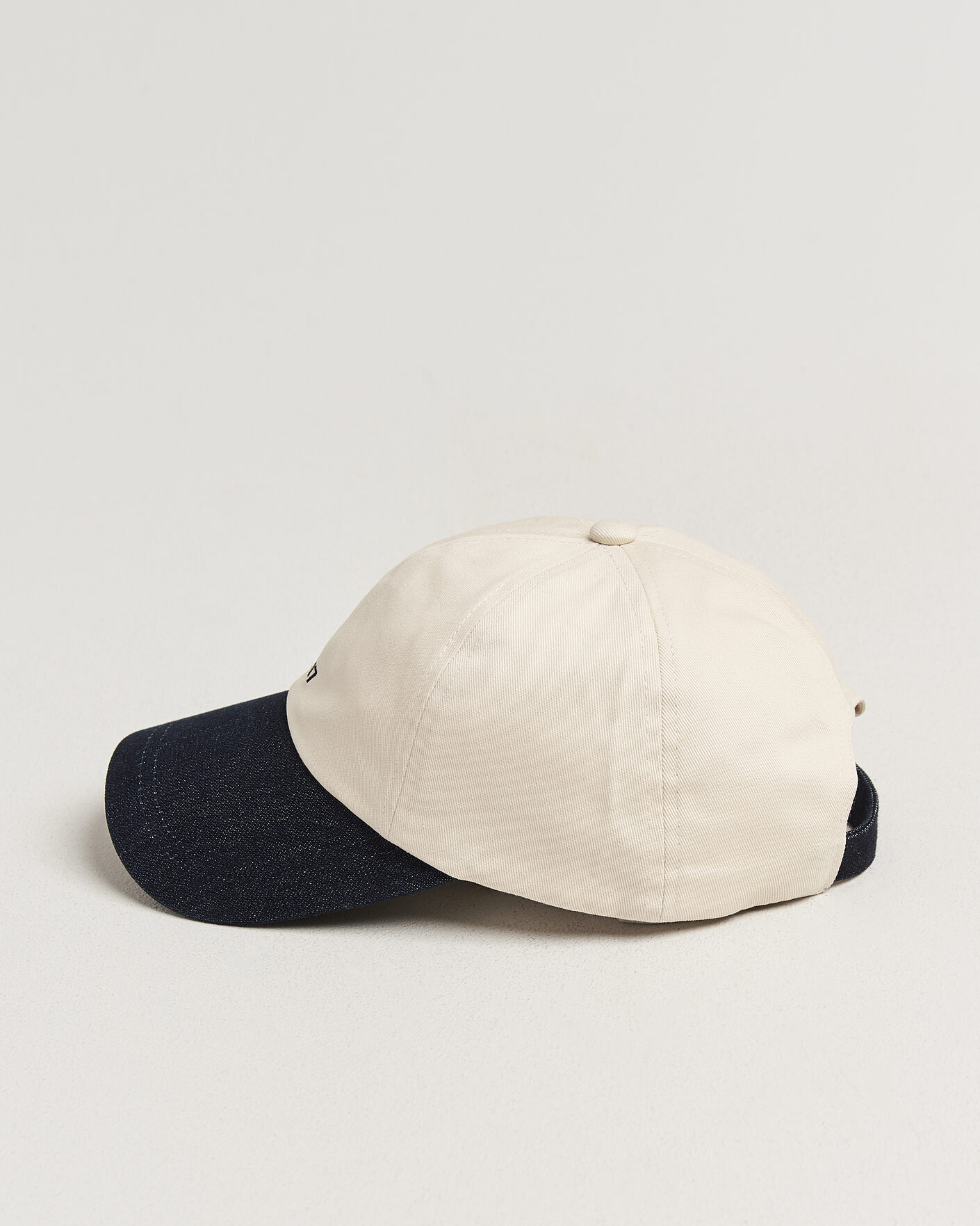 Hombres | Sombreros y gorras | NN07 | Logo Cap Raw Indigo