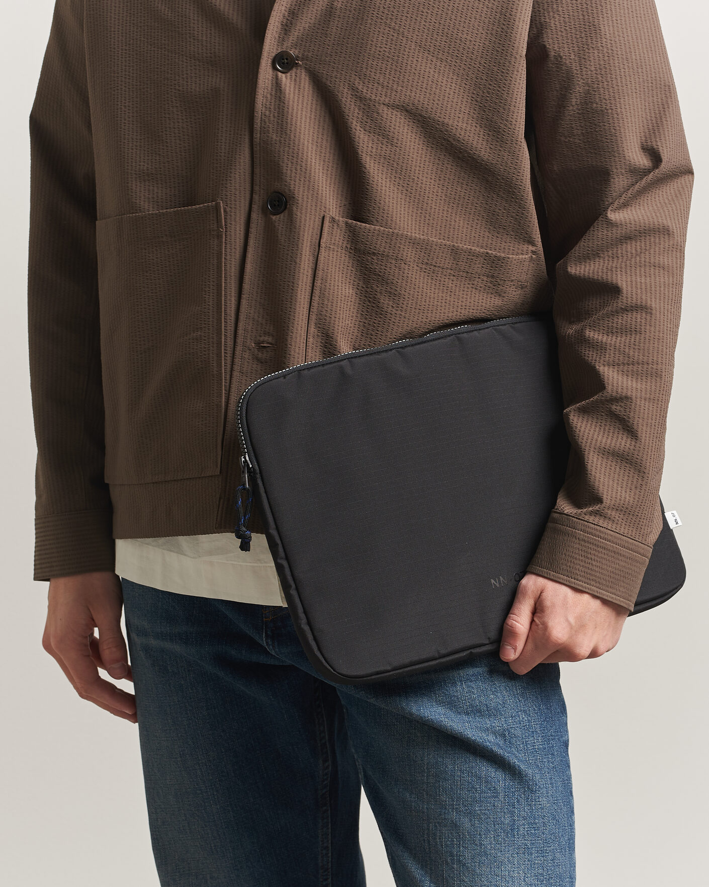 Hombres | Bolsos | NN07 | Nylon Ripstop Computer Sleeve Black