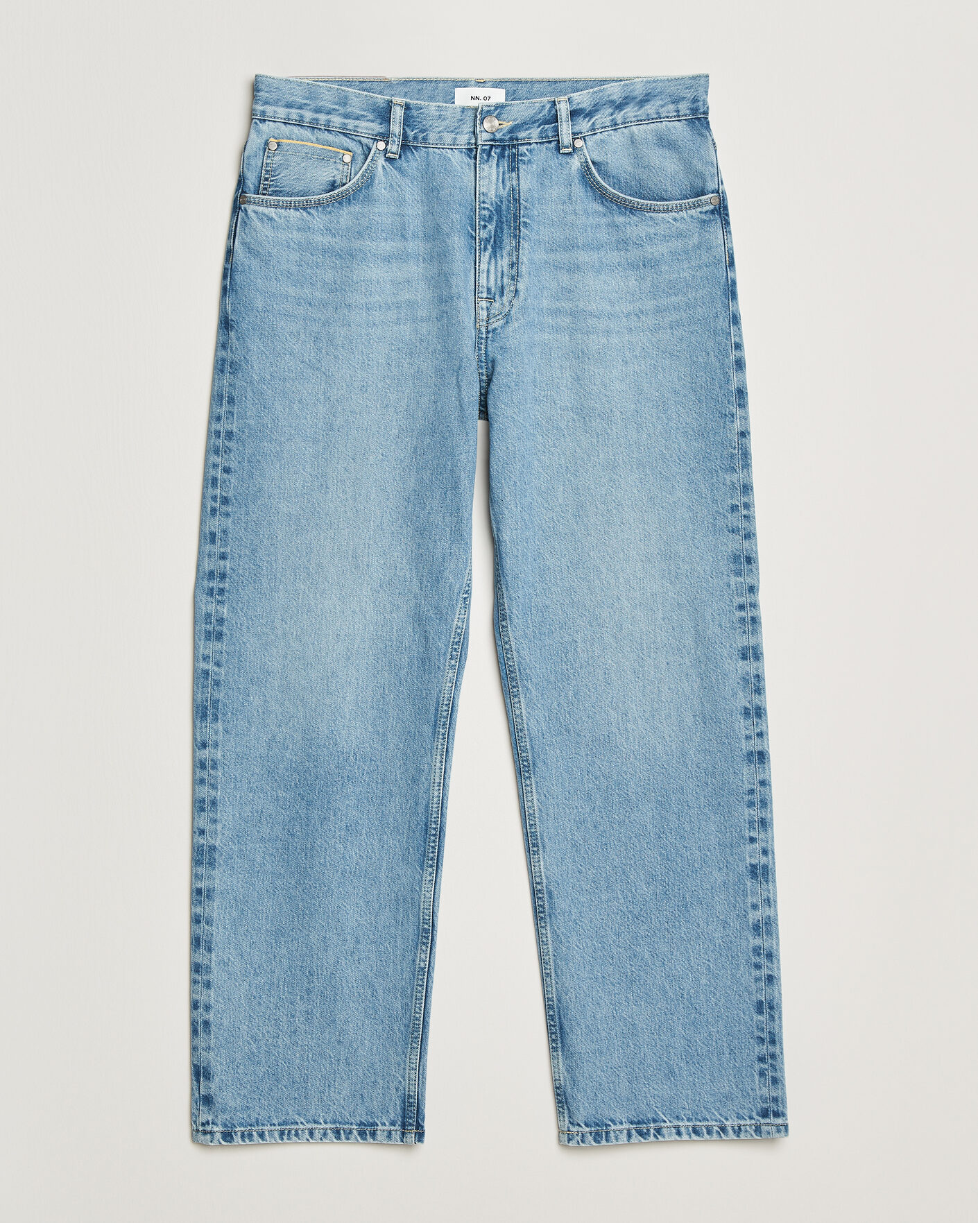 Hombres | Camisas | NN07 | Otis Loose Fit Selvedge Jeans Light Blue