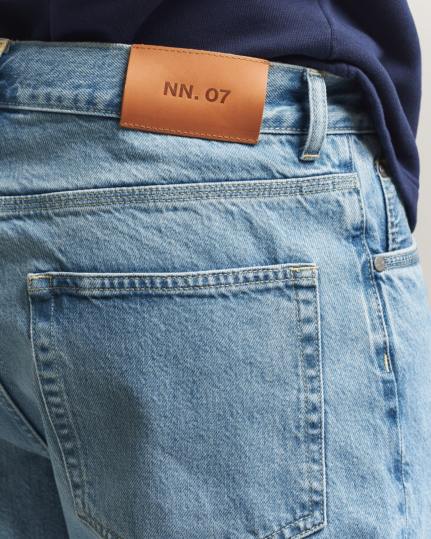 Hombres | Camisas | NN07 | Otis Loose Fit Selvedge Jeans Light Blue