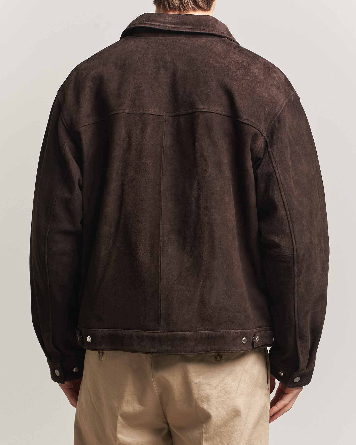 Hombres | Abrigos y chaquetas | NN07 | Petrus Suede Jacket Deep Truffle
