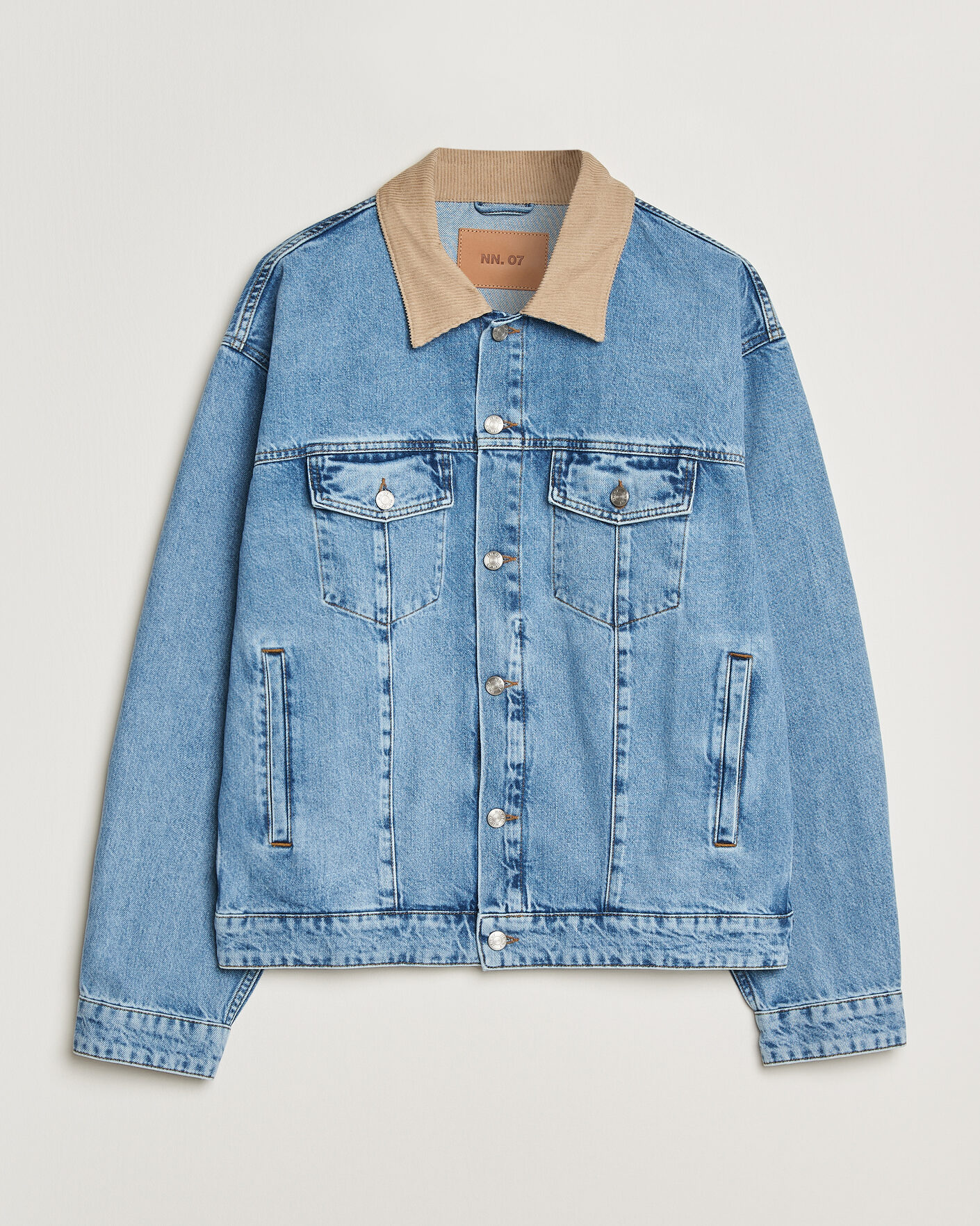 Hombres | Abrigos y chaquetas | NN07 | Roy Denim Jacket Vintage Blue
