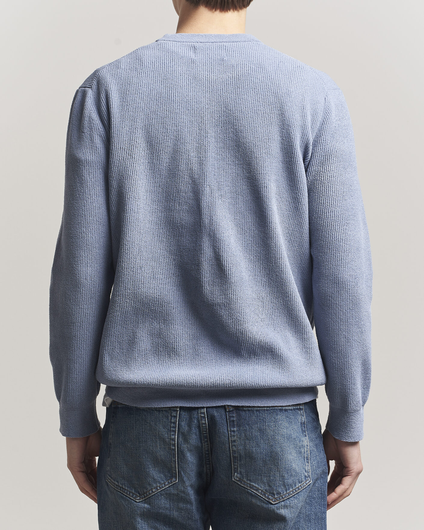 Hombres | Jerséis y prendas de punto | NN07 | Danny Knitted Sweater Stone Blue