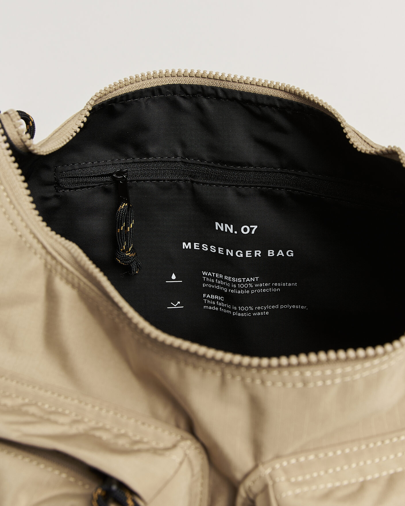 Hombres | Bolsos | NN07 | Nylon Ripstop Messenger Bag Desert Khaki