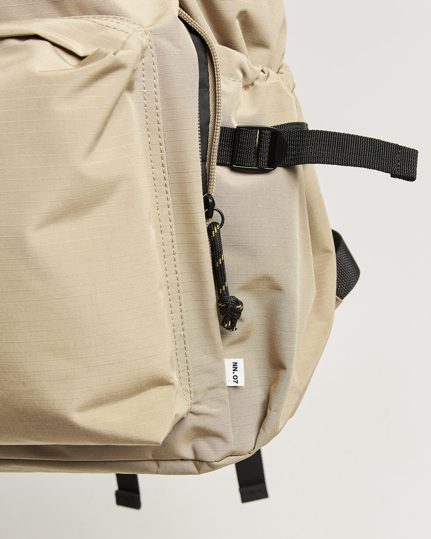 Hombres | Bolsos | NN07 | Nylon Ripstop Rolltop Backpack Desert Khaki