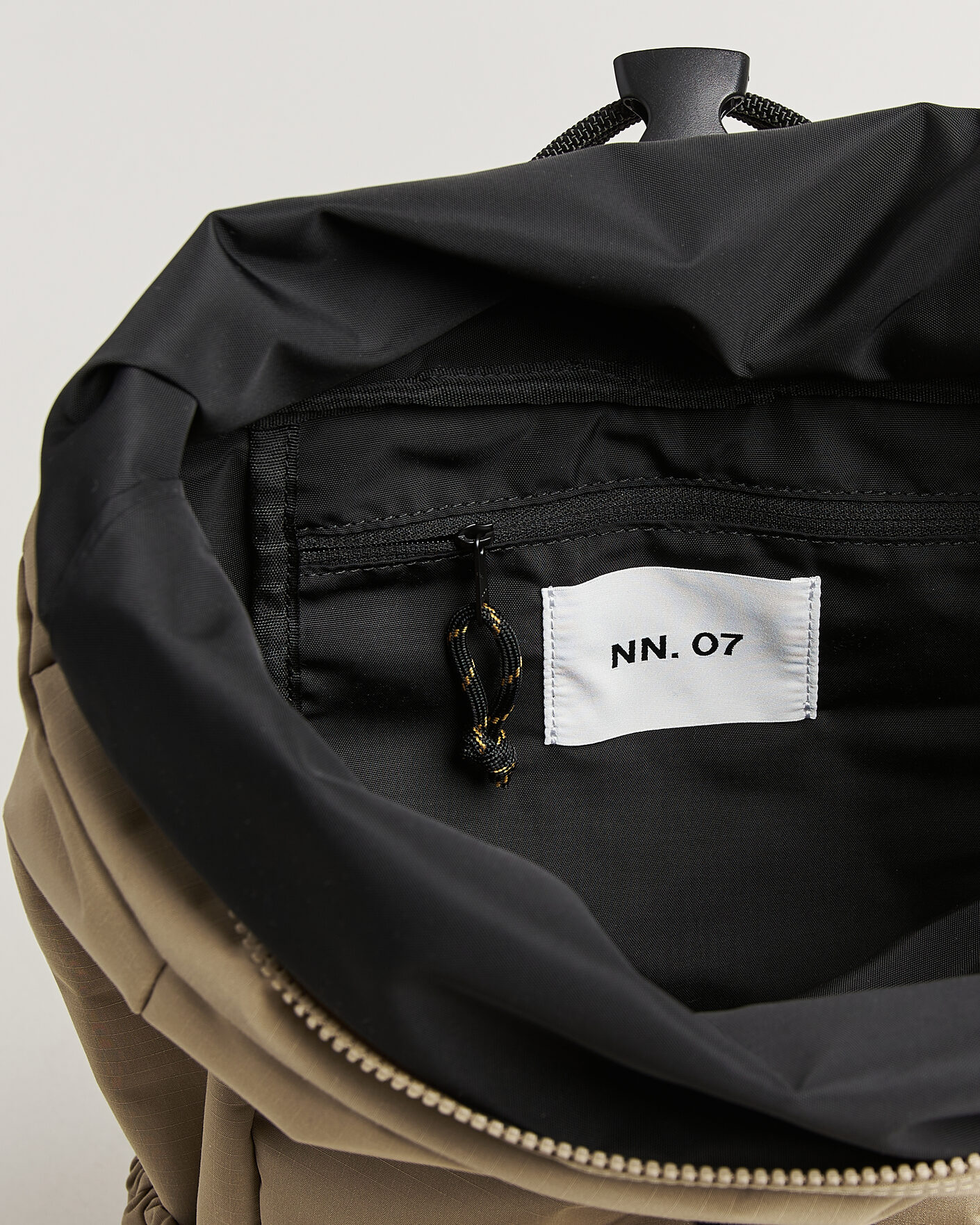 Hombres | Bolsos | NN07 | Nylon Ripstop Rolltop Backpack Desert Khaki