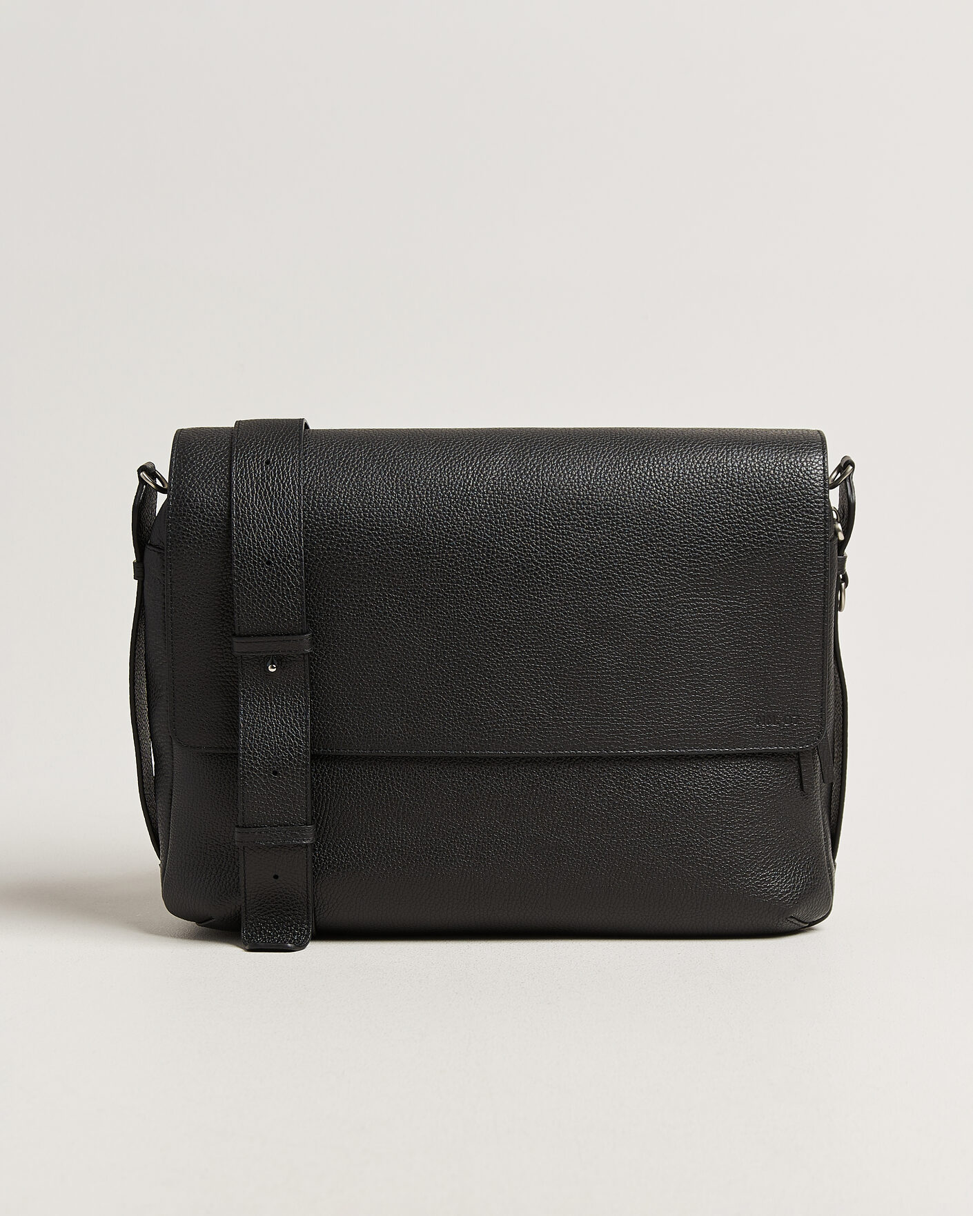 Hombres | Bolsos | NN07 | Port Satchel Grained Leather Briefcase Black