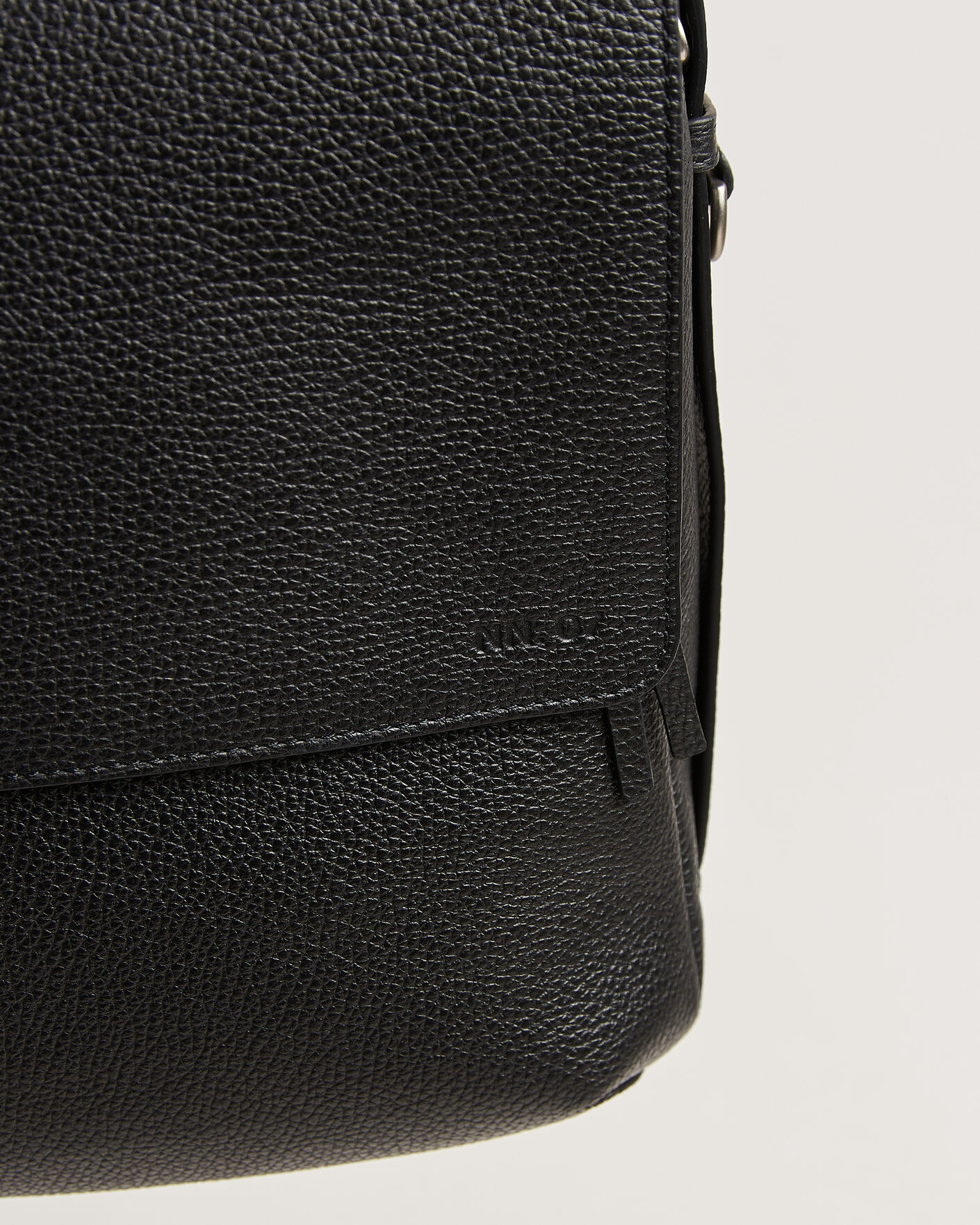 Hombres | Bolsos | NN07 | Port Satchel Grained Leather Briefcase Black