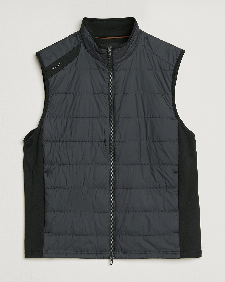 Hombres | Chalecos | RLX Ralph Lauren | Performance Wool Vest Polo Black