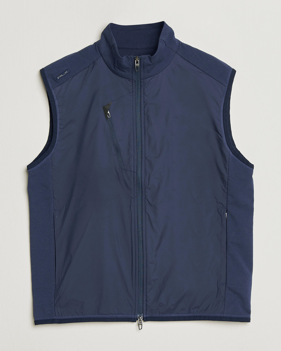 Hombres | Chalecos | RLX Ralph Lauren | Tech Terry Vest Refined Navy