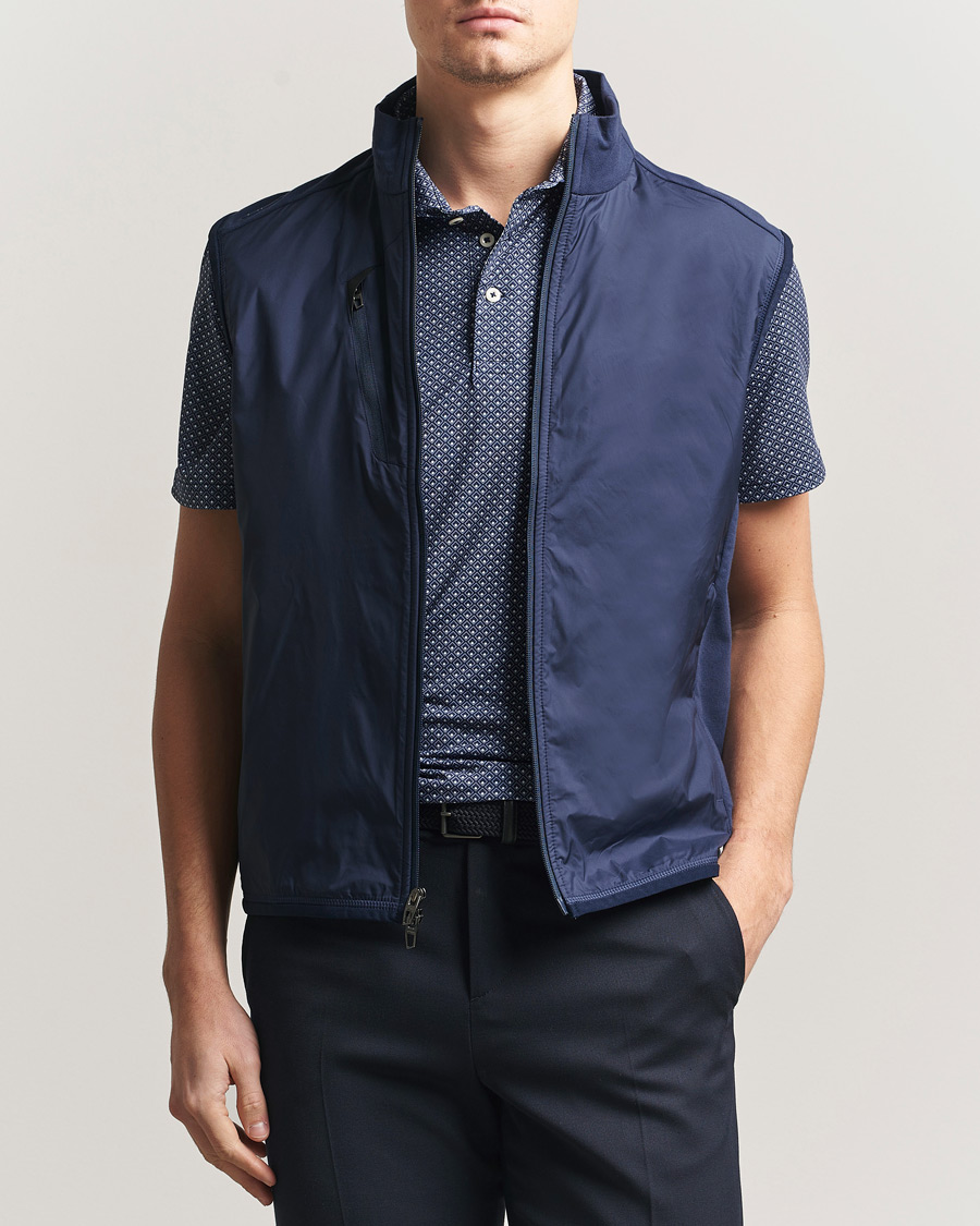 Hombres | Chalecos | RLX Ralph Lauren | Tech Terry Vest Refined Navy