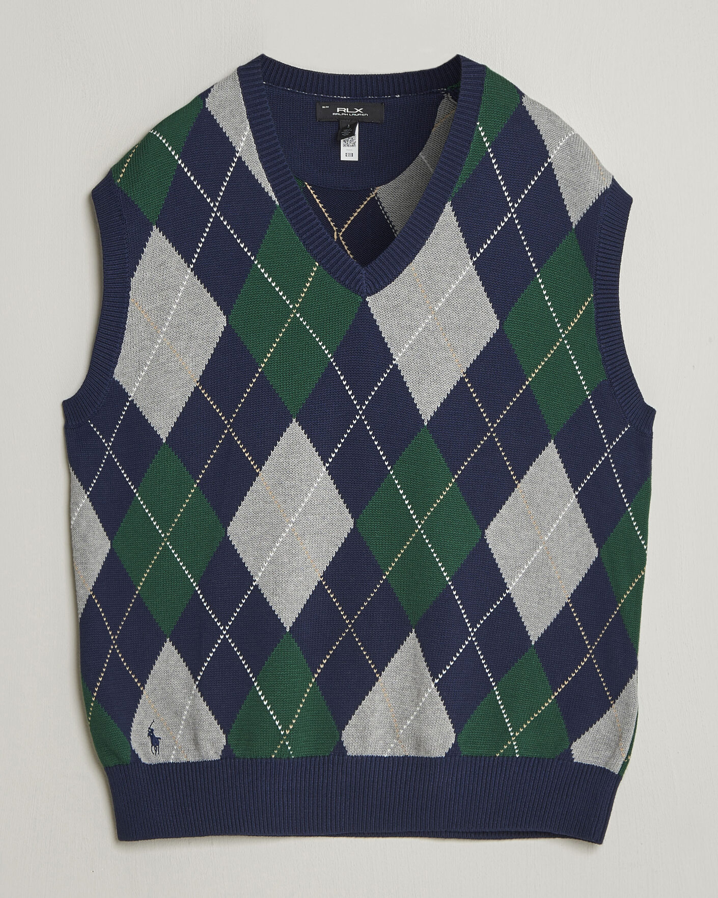 Hombres | Chalecos | RLX Ralph Lauren | Cotton Coolmax Vest Argyle Multi