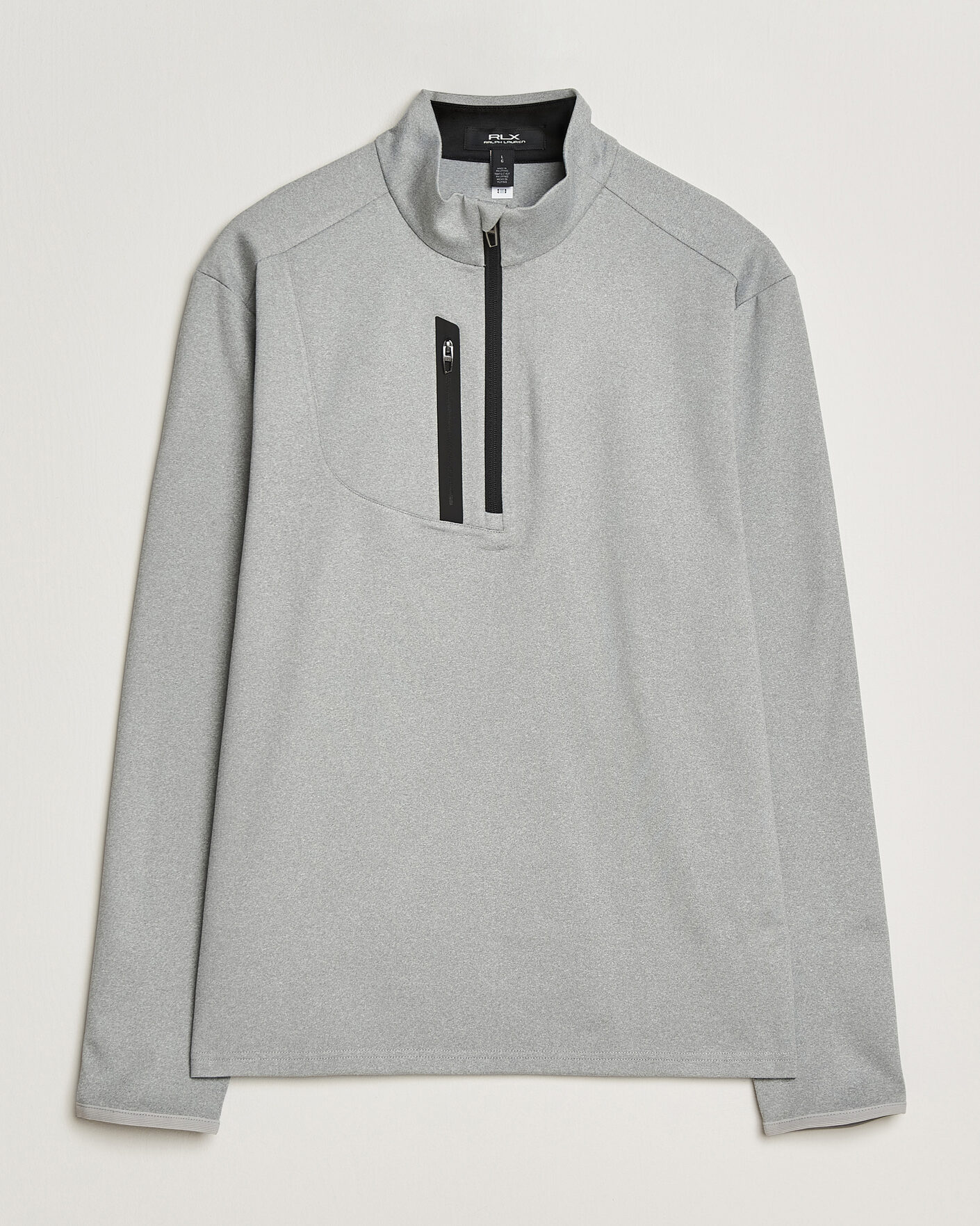 Hombres | Ropa de golf | RLX Ralph Lauren | Luxury Jersey Half Zip Andover Heather