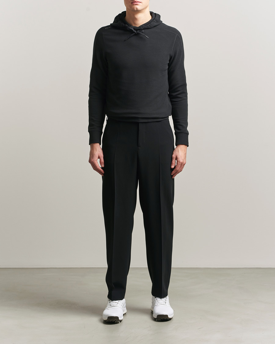 Hombres | Jerséis y prendas de punto | RLX Ralph Lauren | Tech Waffle Hoodie Polo Black