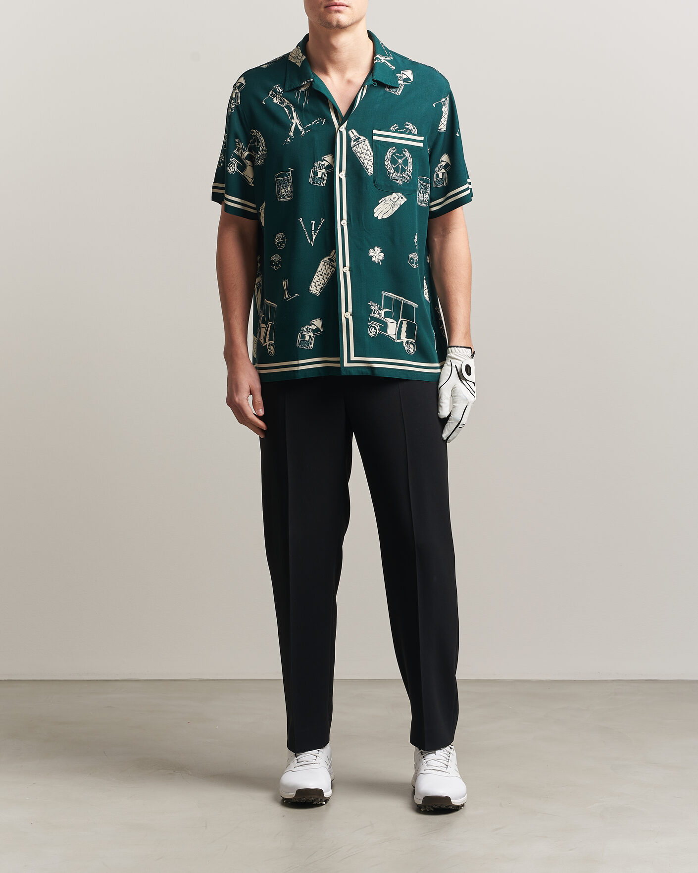 Hombres | Ropa de golf | RLX Ralph Lauren | Short Sleeve Golf Shirt Par-Tee on the Greens