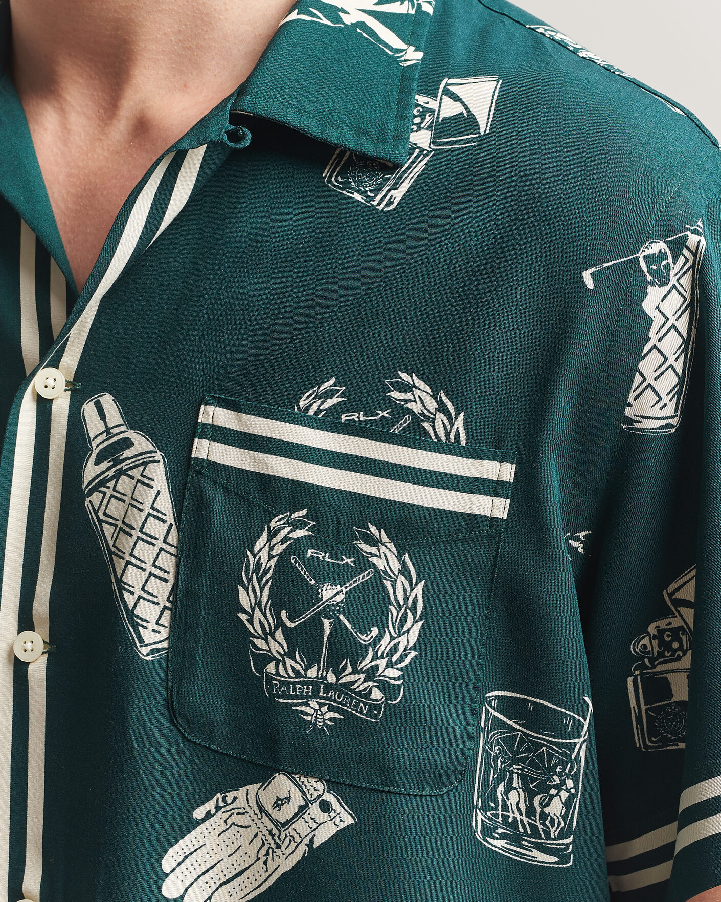 Hombres | Camisas | RLX Ralph Lauren | Short Sleeve Golf Shirt Par-Tee on the Greens