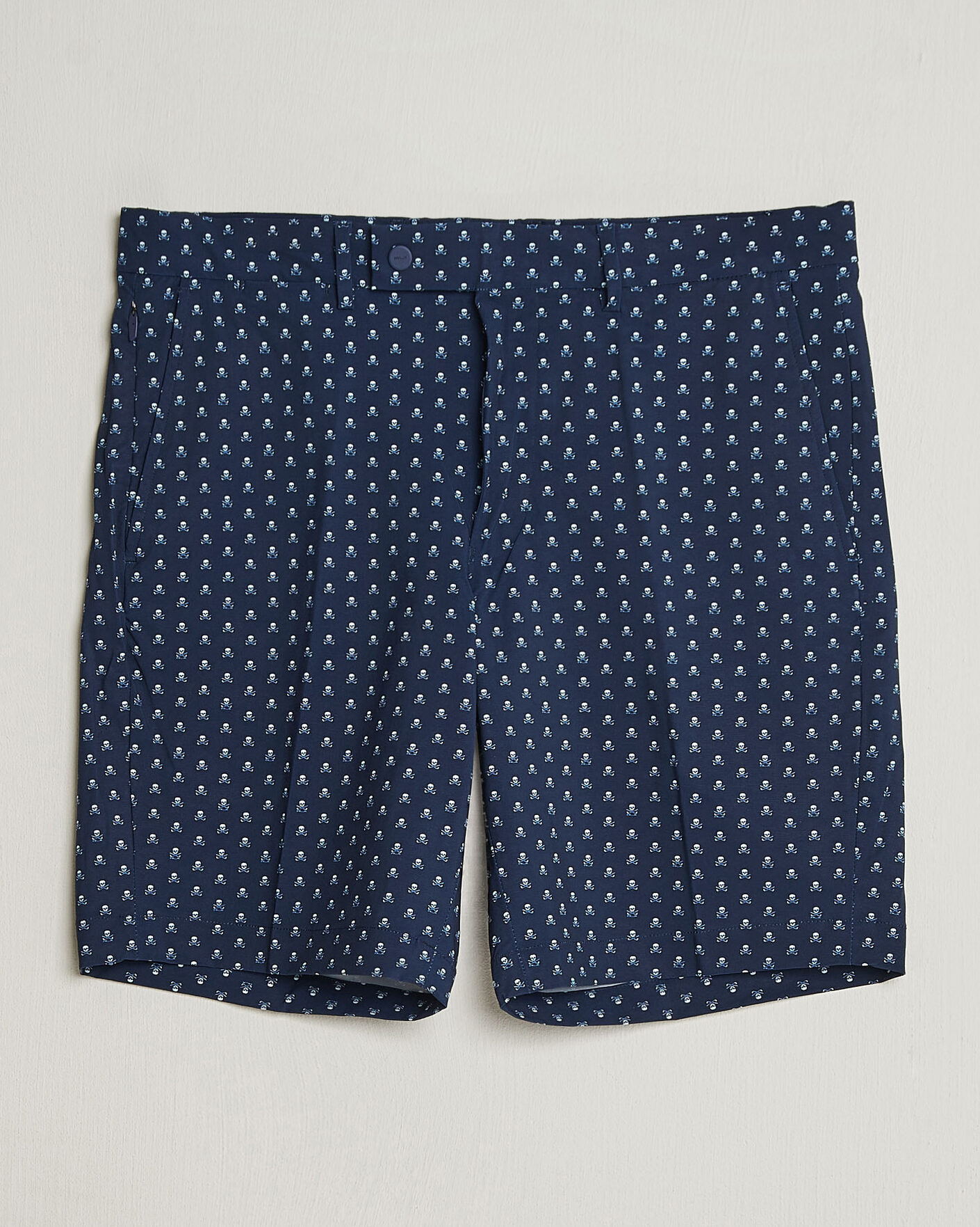 Hombres | Pantalones cortos | RLX Ralph Lauren | Flat Front Printed Golf Shorts Skull and Cubs