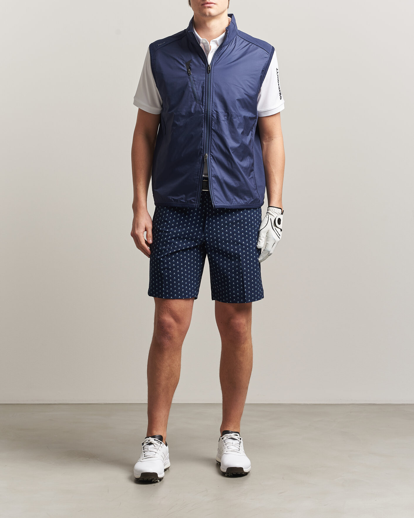 Hombres | Pantalones cortos | RLX Ralph Lauren | Flat Front Printed Golf Shorts Skull and Cubs