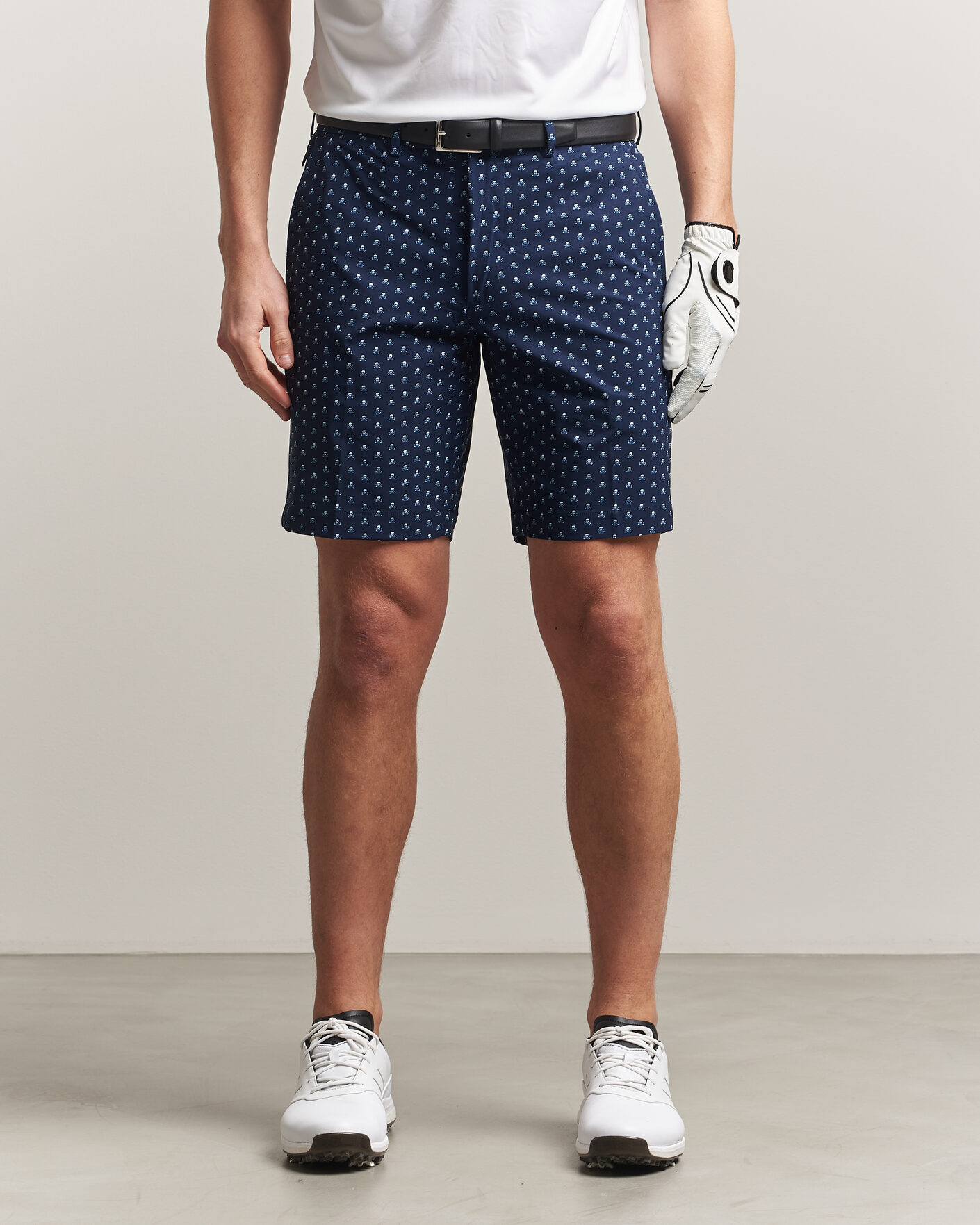 Hombres | Pantalones cortos | RLX Ralph Lauren | Flat Front Printed Golf Shorts Skull and Cubs