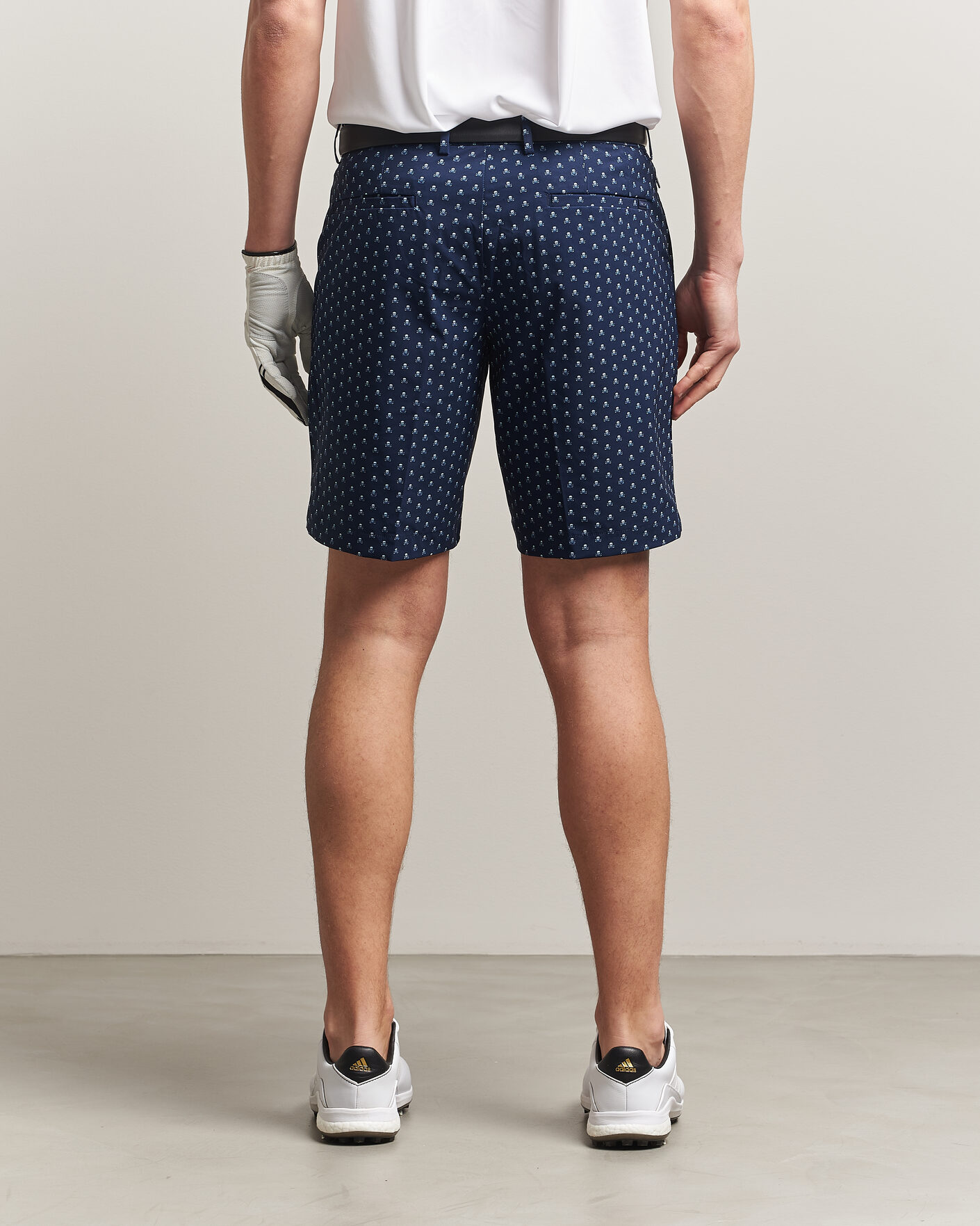 Hombres | Pantalones cortos | RLX Ralph Lauren | Flat Front Printed Golf Shorts Skull and Cubs
