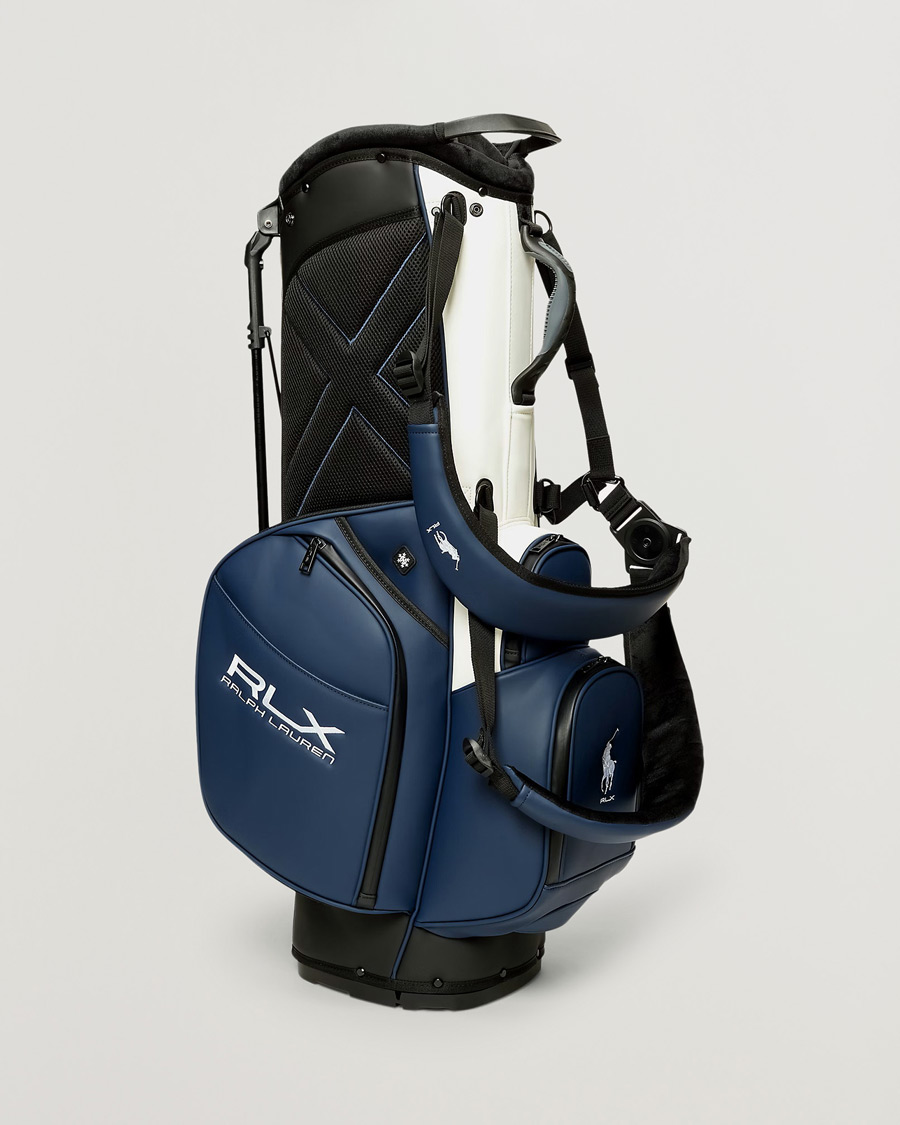 Hombres | Juegos | RLX Ralph Lauren | Stand Golf Bag Navy/White