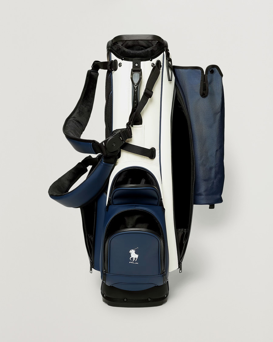 Hombres | Juegos | RLX Ralph Lauren | Stand Golf Bag Navy/White