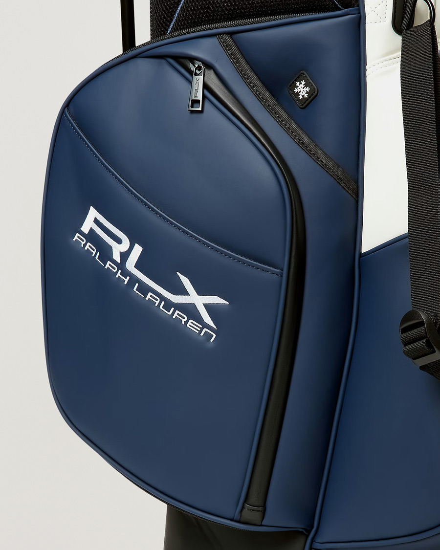 Hombres | Juegos | RLX Ralph Lauren | Stand Golf Bag Navy/White