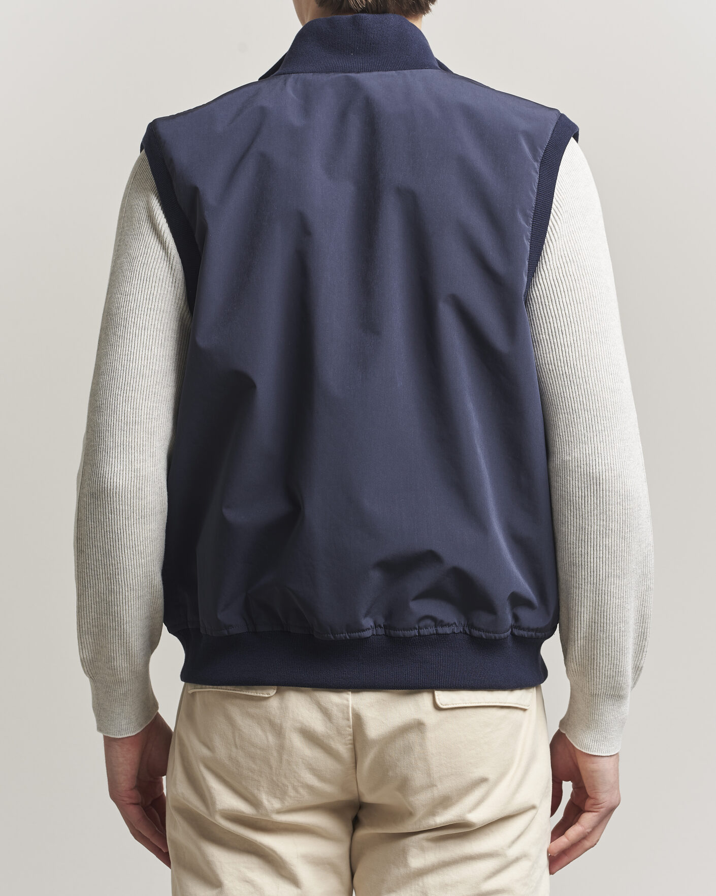 Hombres | Chalecos | Brunello Cucinelli | Nylon Padded Gilet Navy
