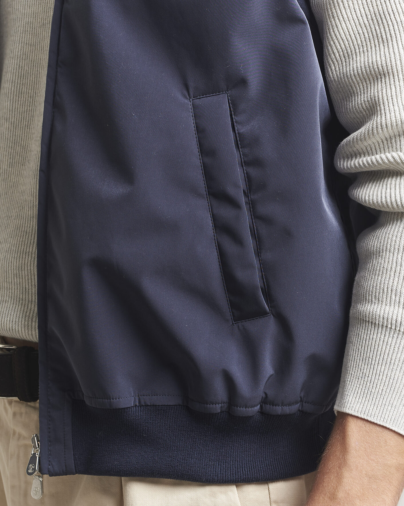 Hombres | Chalecos | Brunello Cucinelli | Nylon Padded Gilet Navy