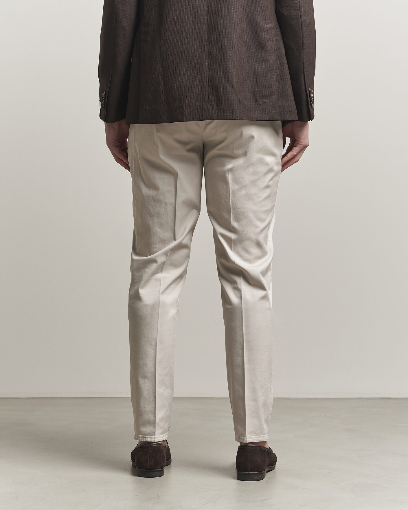 Hombres | Pantalones | Brunello Cucinelli | Slim Fit Chinos Light Beige