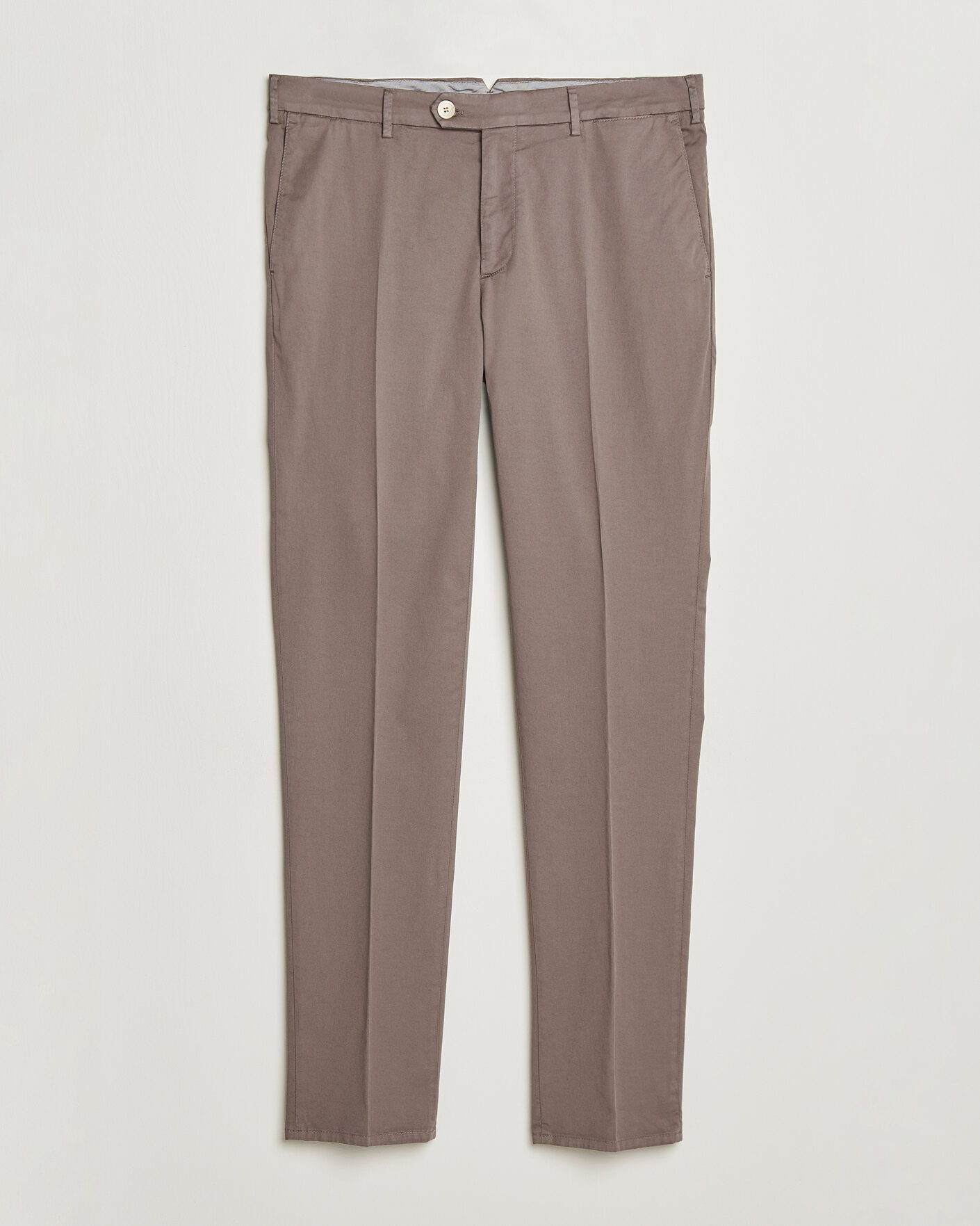 Hombres | Pantalones | Brunello Cucinelli | Slim Fit Chinos Brown