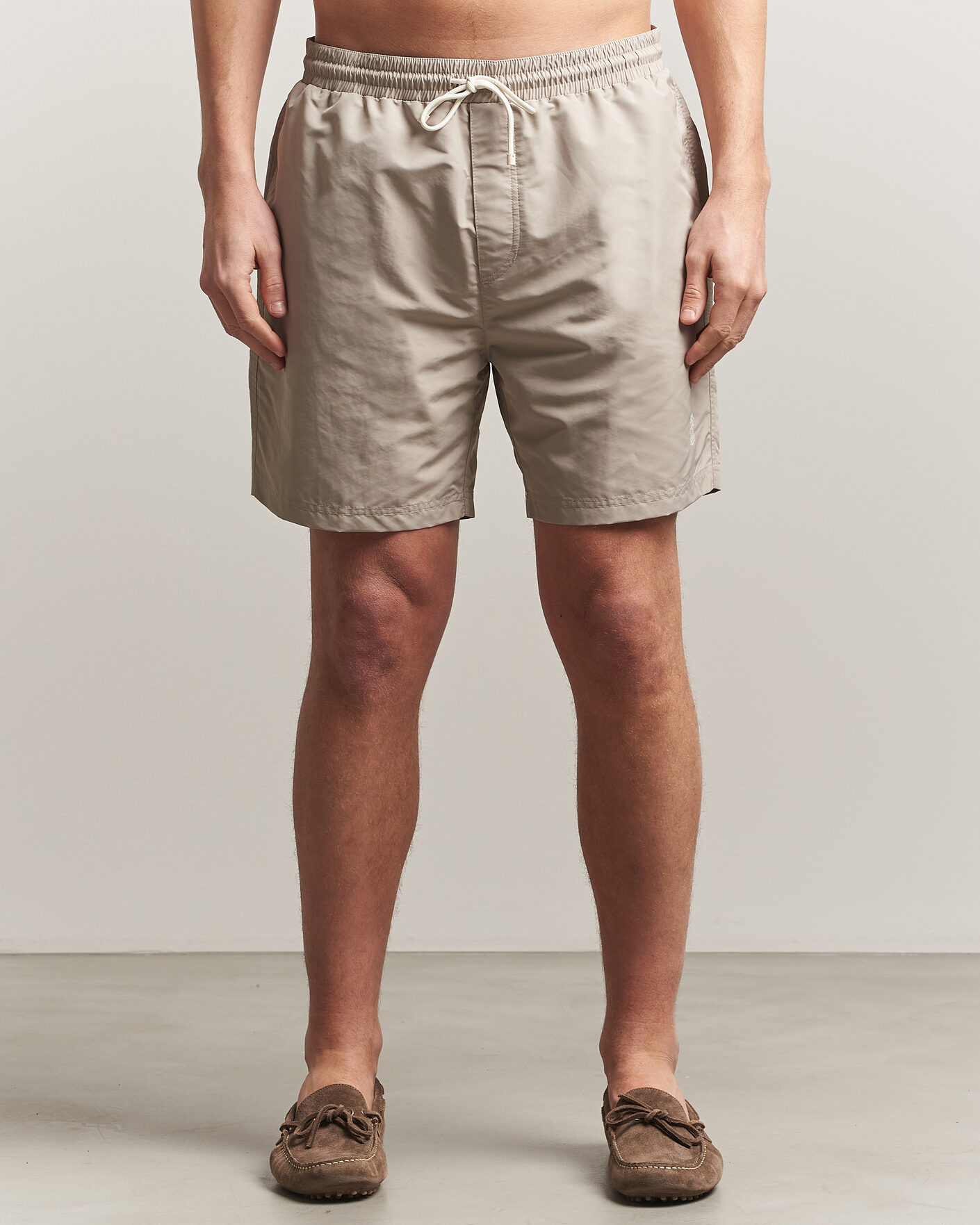 Hombres | Bañadores | Brunello Cucinelli | Nylon Swim Trunks Beige