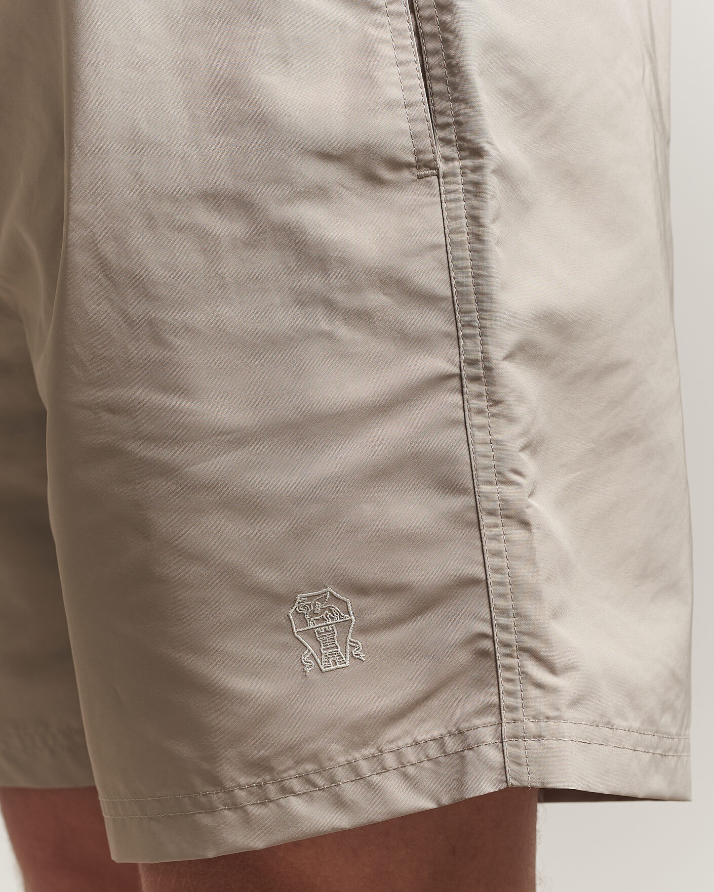 Hombres | Bañadores | Brunello Cucinelli | Nylon Swim Trunks Beige