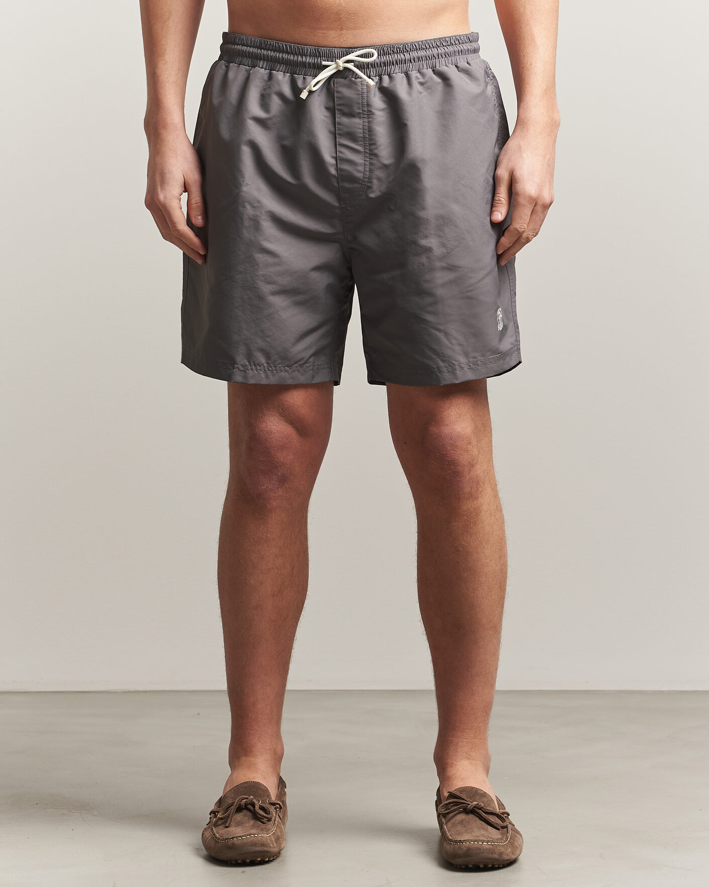 Hombres | Bañadores | Brunello Cucinelli | Nylon Swim Trunks Grey