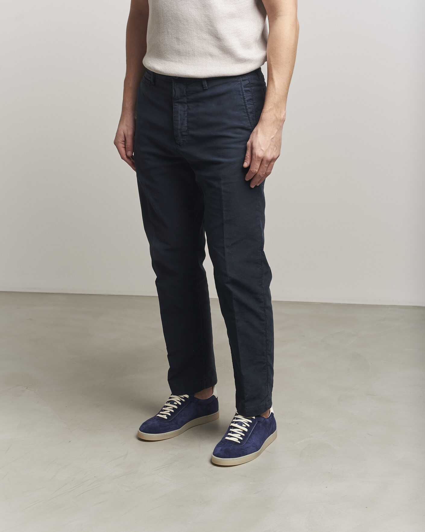 Hombres | Zapatillas | Brunello Cucinelli | Low Top Sneakers Navy Suede