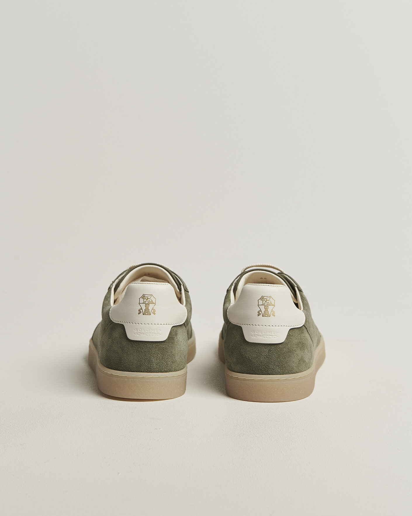 Hombres | Zapatillas | Brunello Cucinelli | Low Top Sneakers Olive Suede