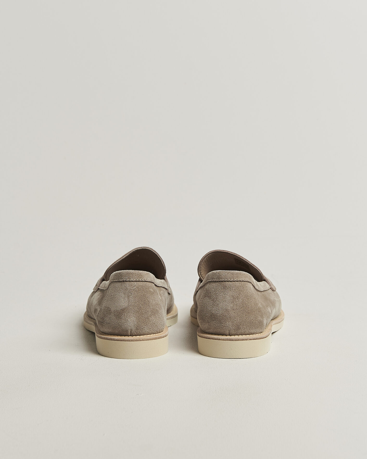Hombres | Mocasines | Brunello Cucinelli | Light Penny Loafers Beige Suede