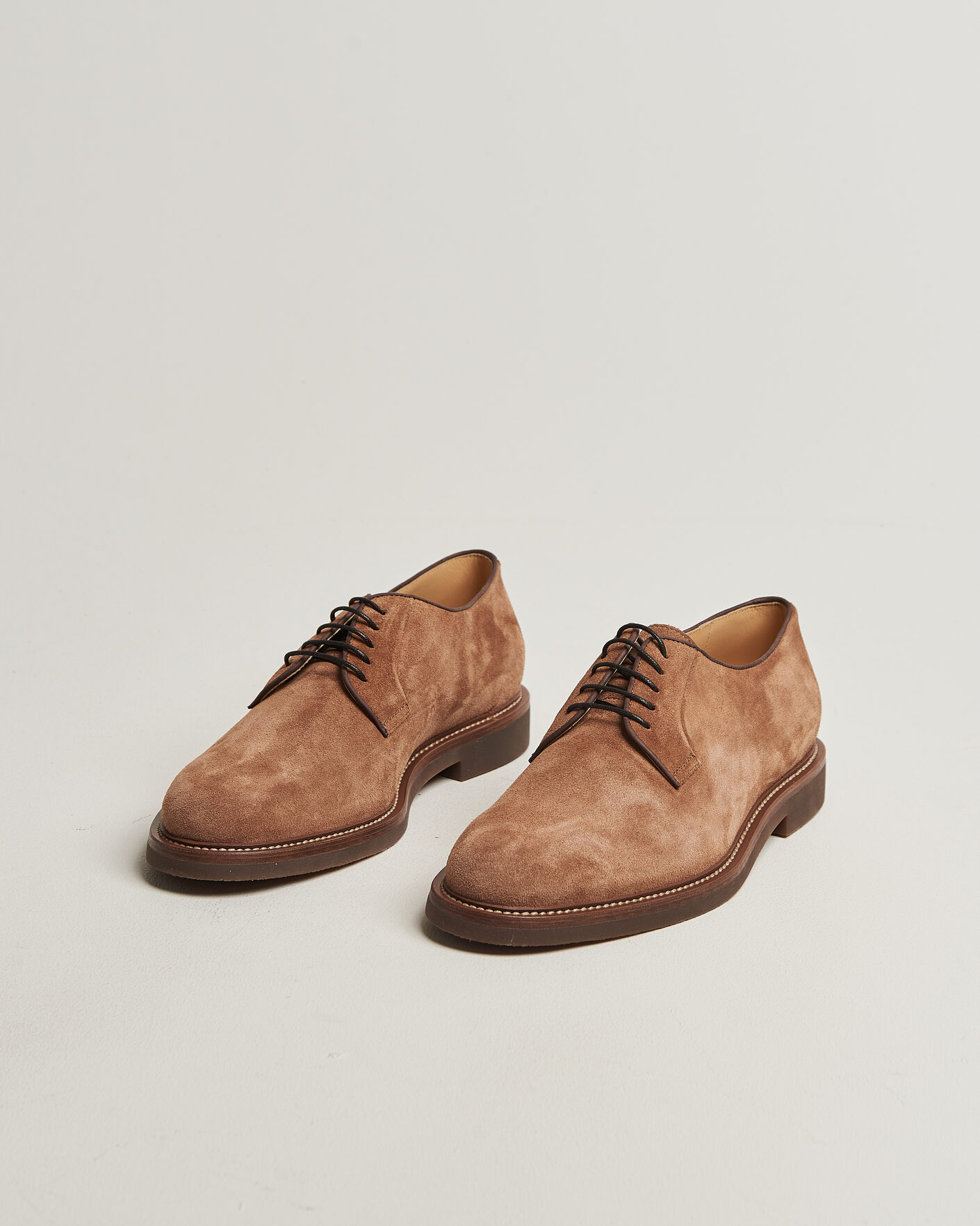 Hombres | Zapatos derby | Brunello Cucinelli | Derby Shoes Brown Suede