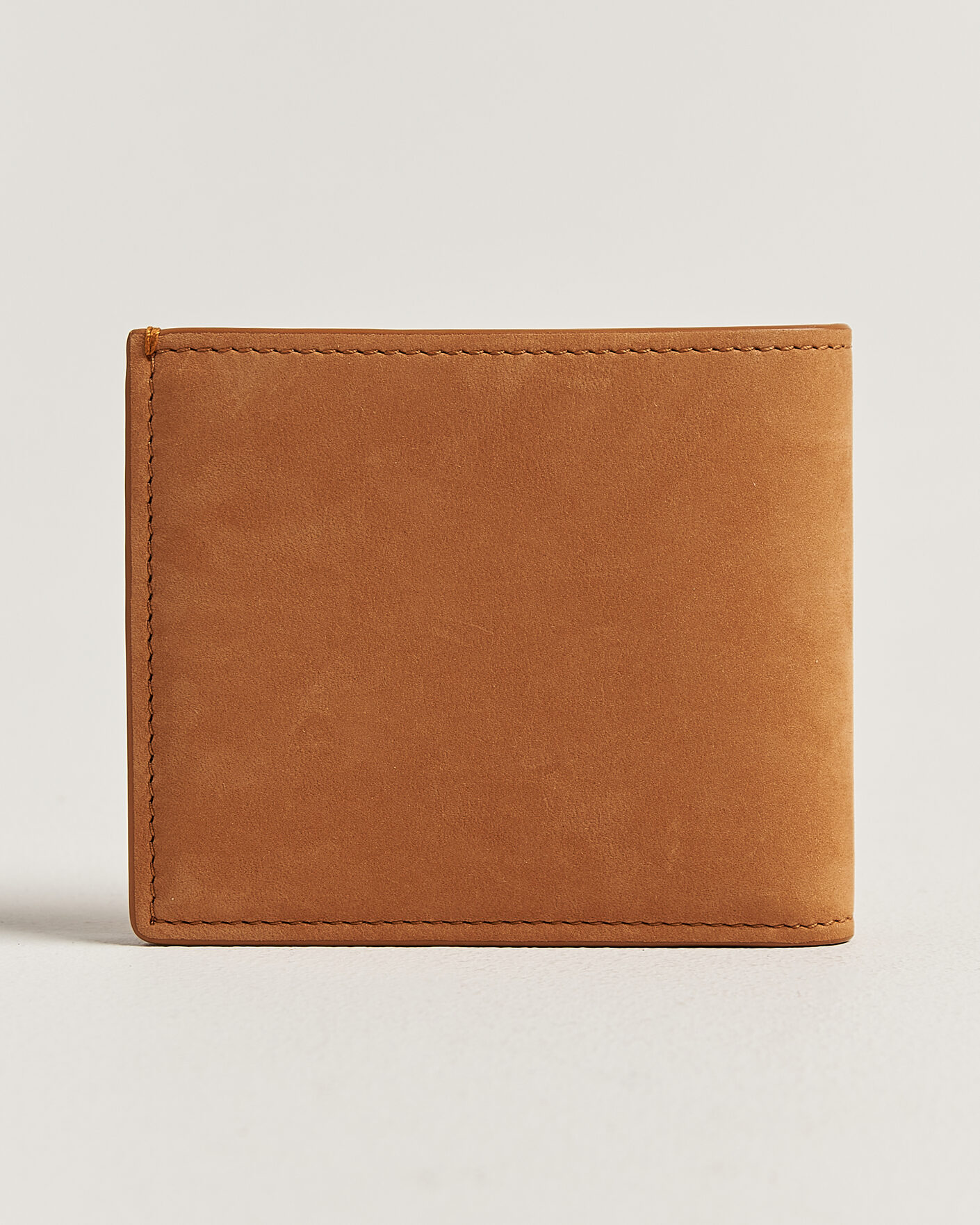 Hombres | Billeteras | Brunello Cucinelli | Nubuck Leather Wallet Cognac