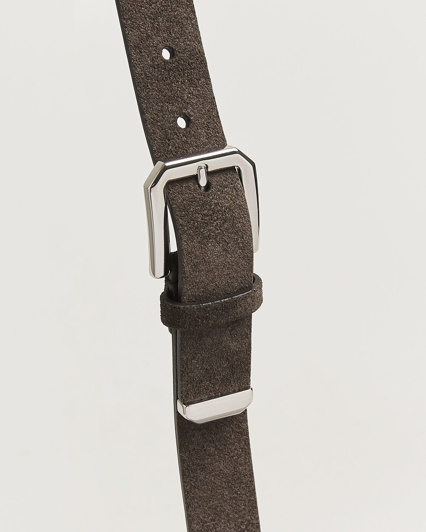Hombres | Cinturones | Brunello Cucinelli | Classic Belt Brown Suede